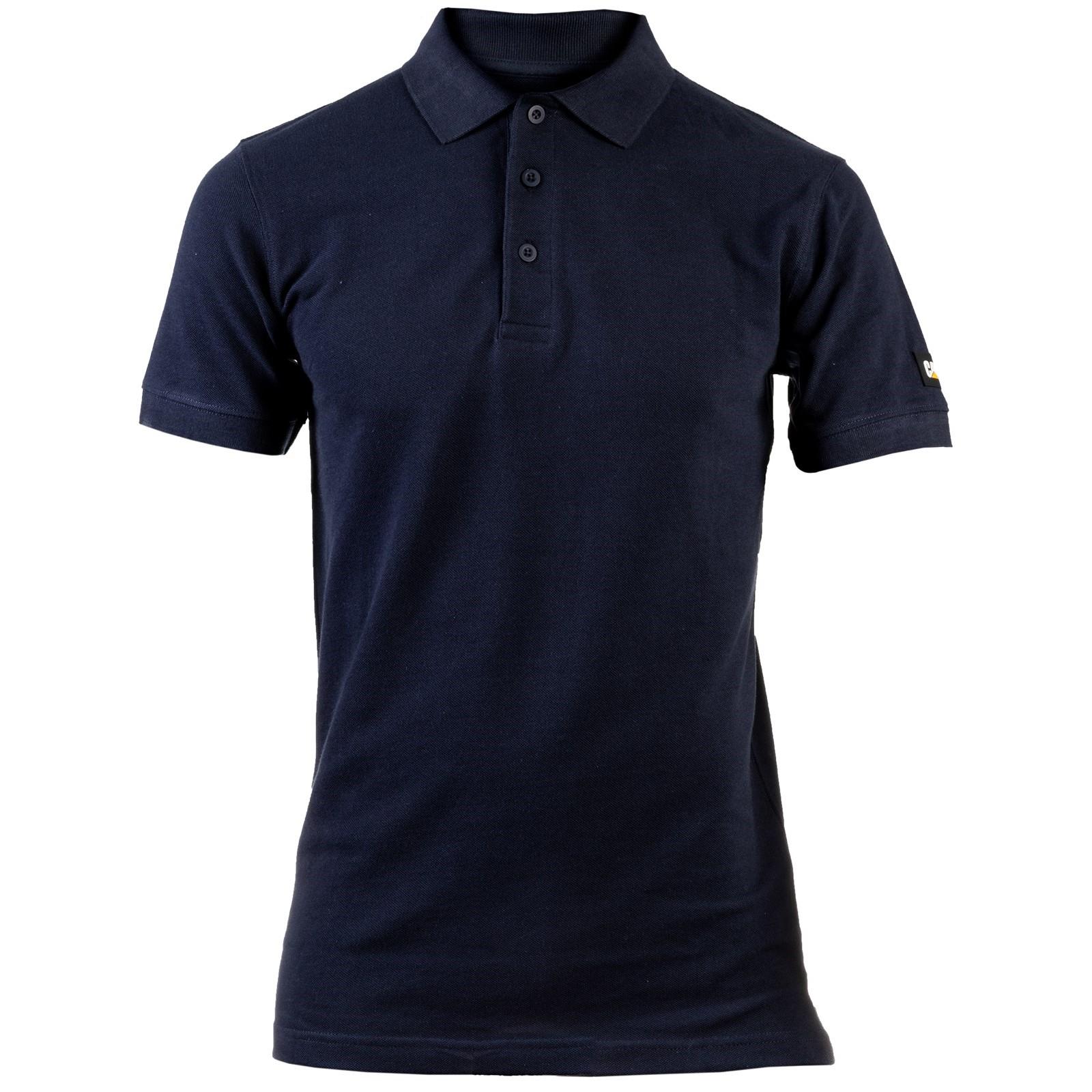 Caterpillar Essentials Polo Shirt - Navy in Navy
