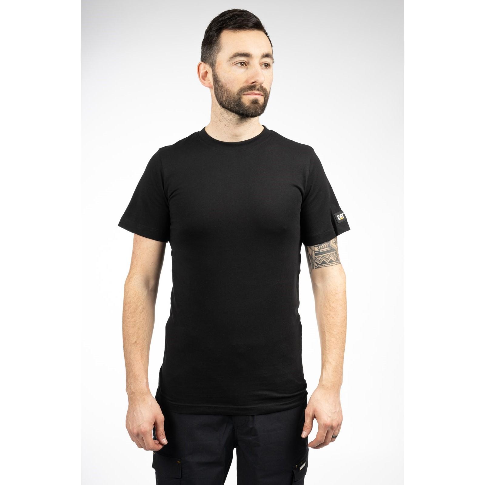 Caterpillar Essentials Short-sleeve T-shirt - Black in Black