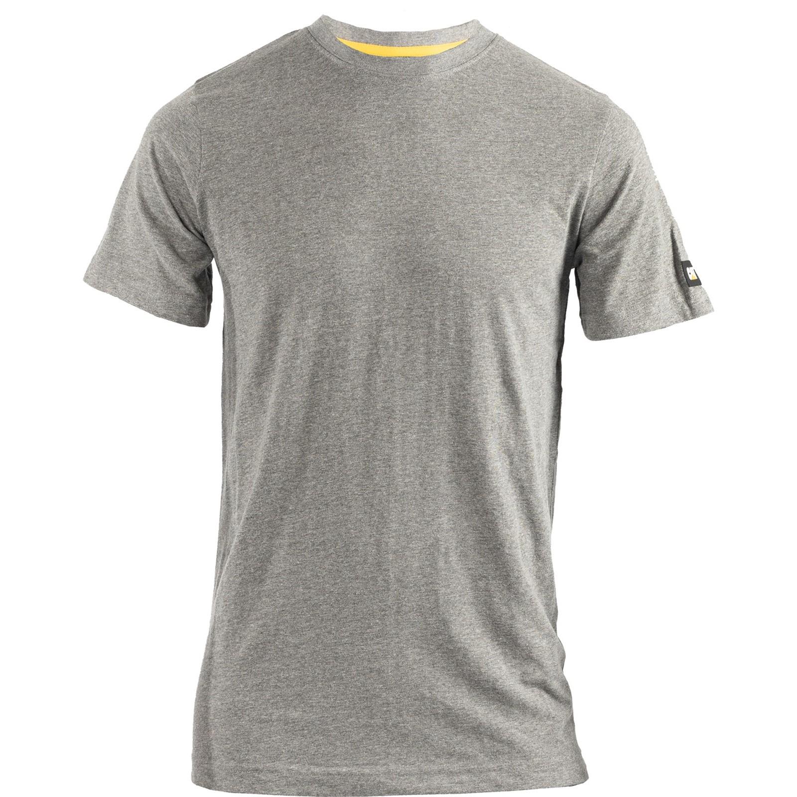 Caterpillar Essentials Short-sleeve T-shirt - Dark Heather Grey in Dark Heather Grey