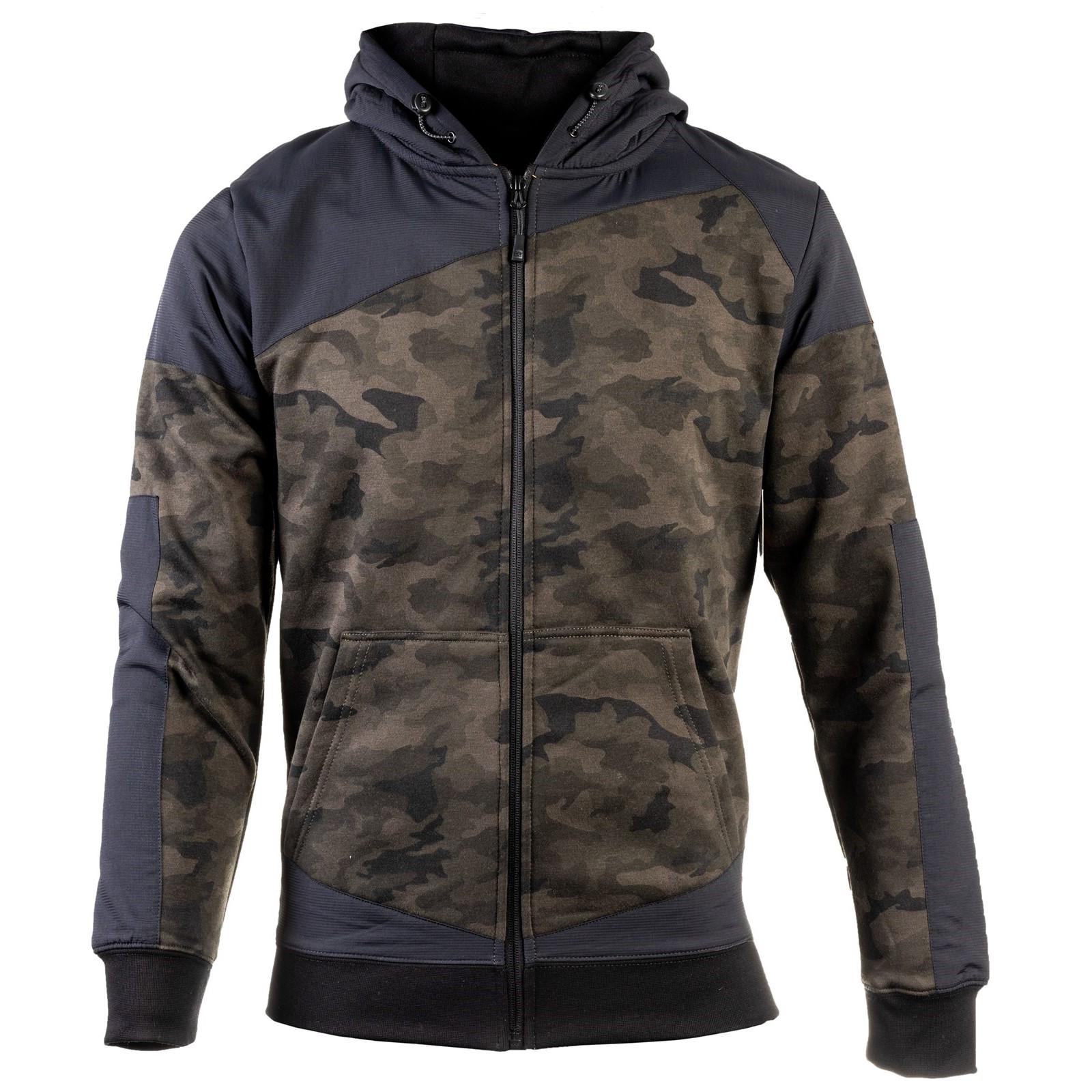 Caterpillar Trade Sweatshirt - Night Camo-Black in Night Camo-Black
