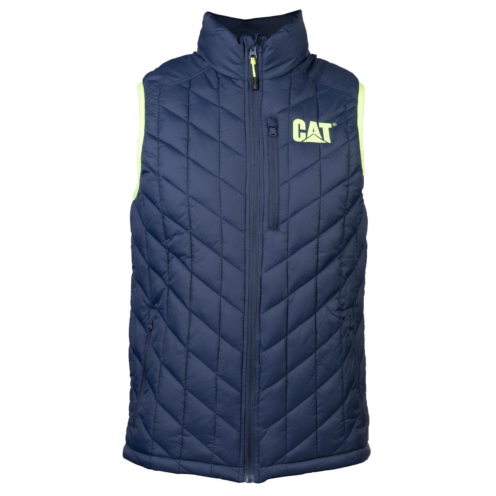 Caterpillar Insulated Vest - Detroit Blue