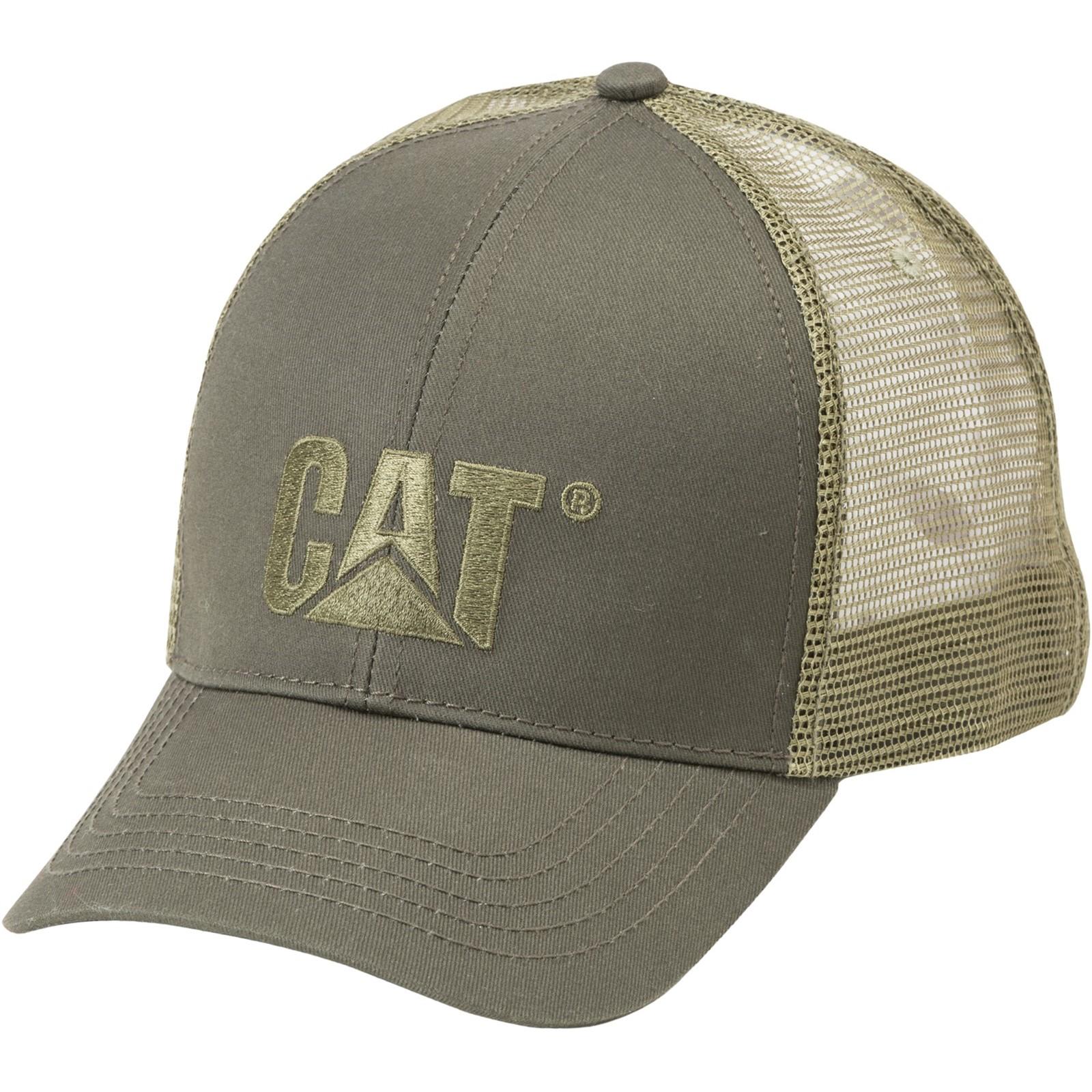 Caterpillar Raised Logo Cap - Olive