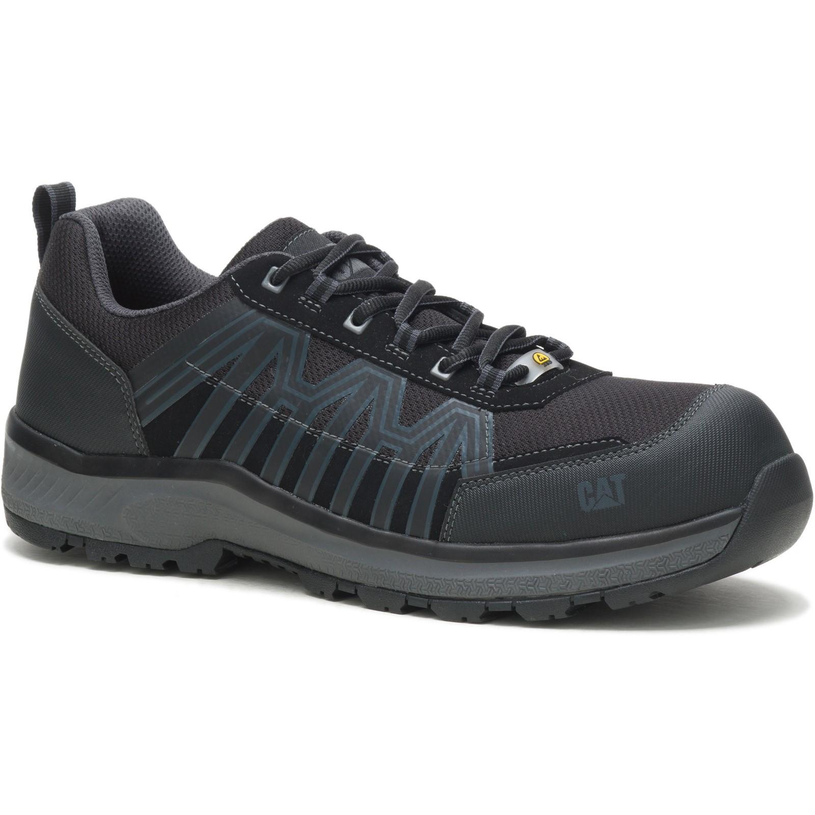 Caterpillar Charge S3 Safety Trainer - Black in Black