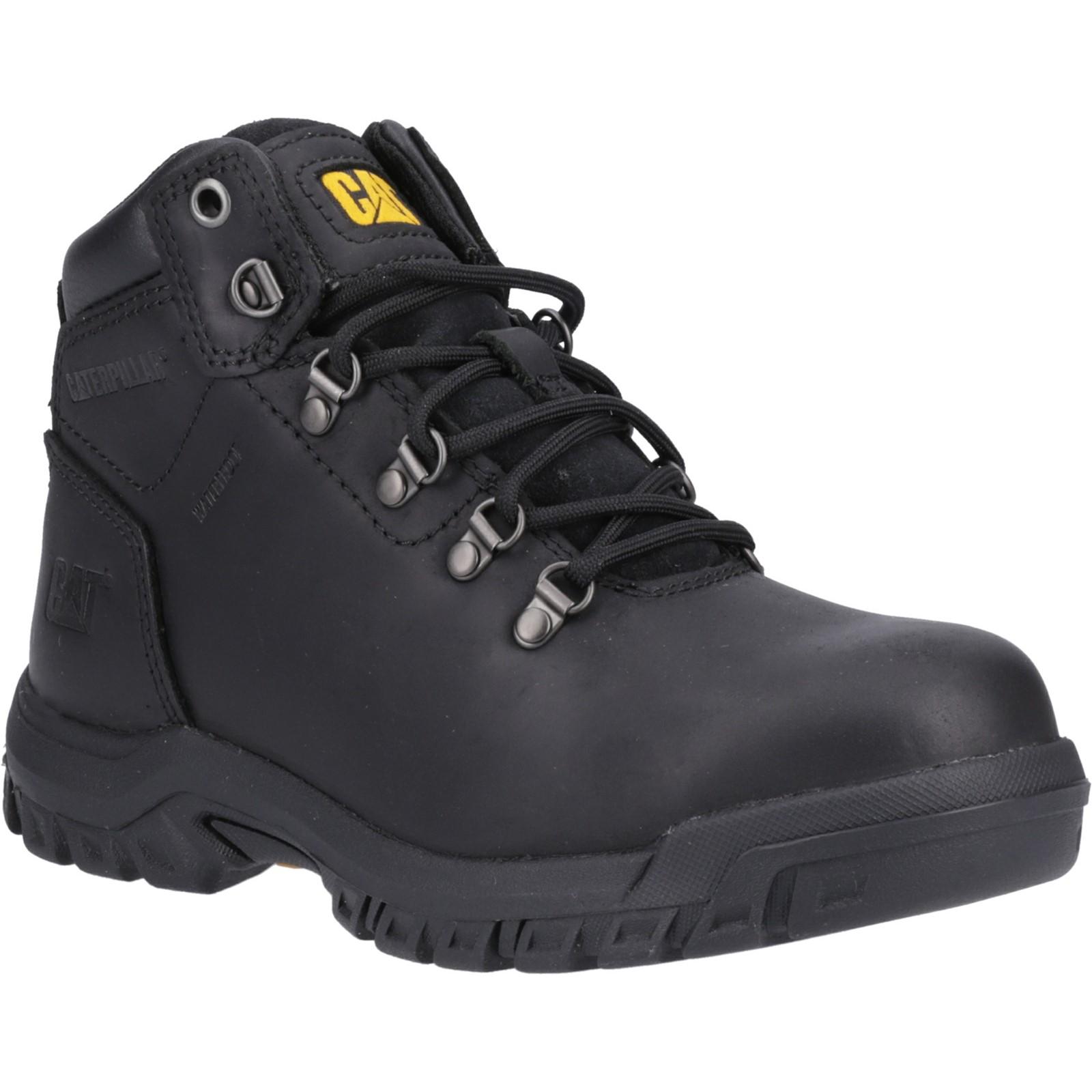 Caterpillar Mae Safety Boot - Black in Black