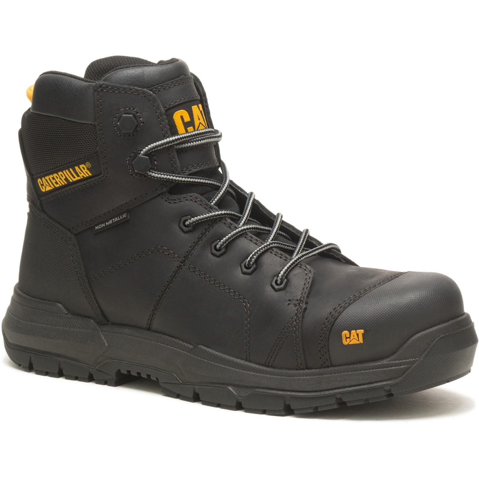 Caterpillar Caterpillar Crossrail 2.0 Safety Boot - Black in Black