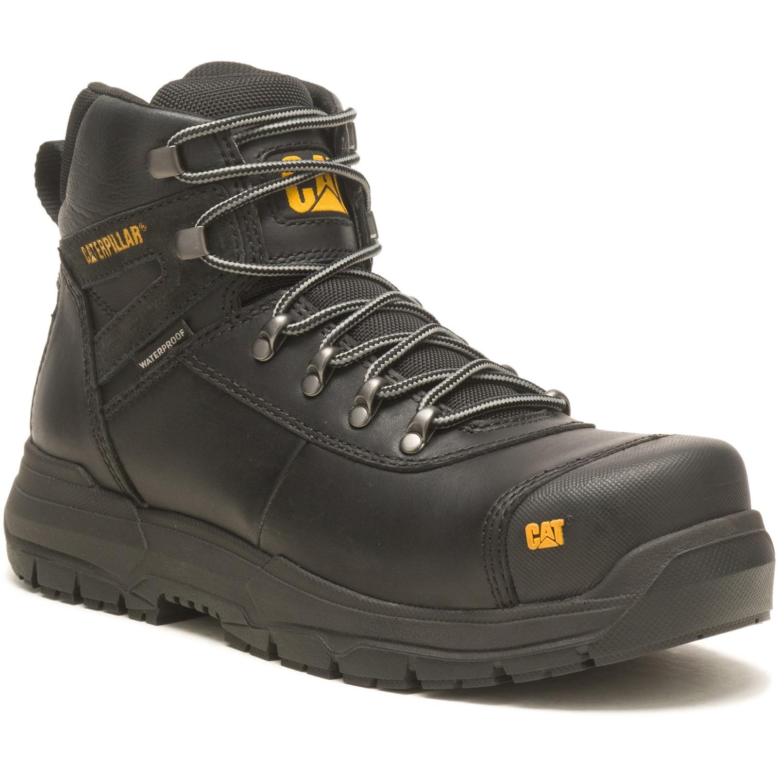 Caterpillar Pneumatic 2.0 Safety Boot - Black in Black