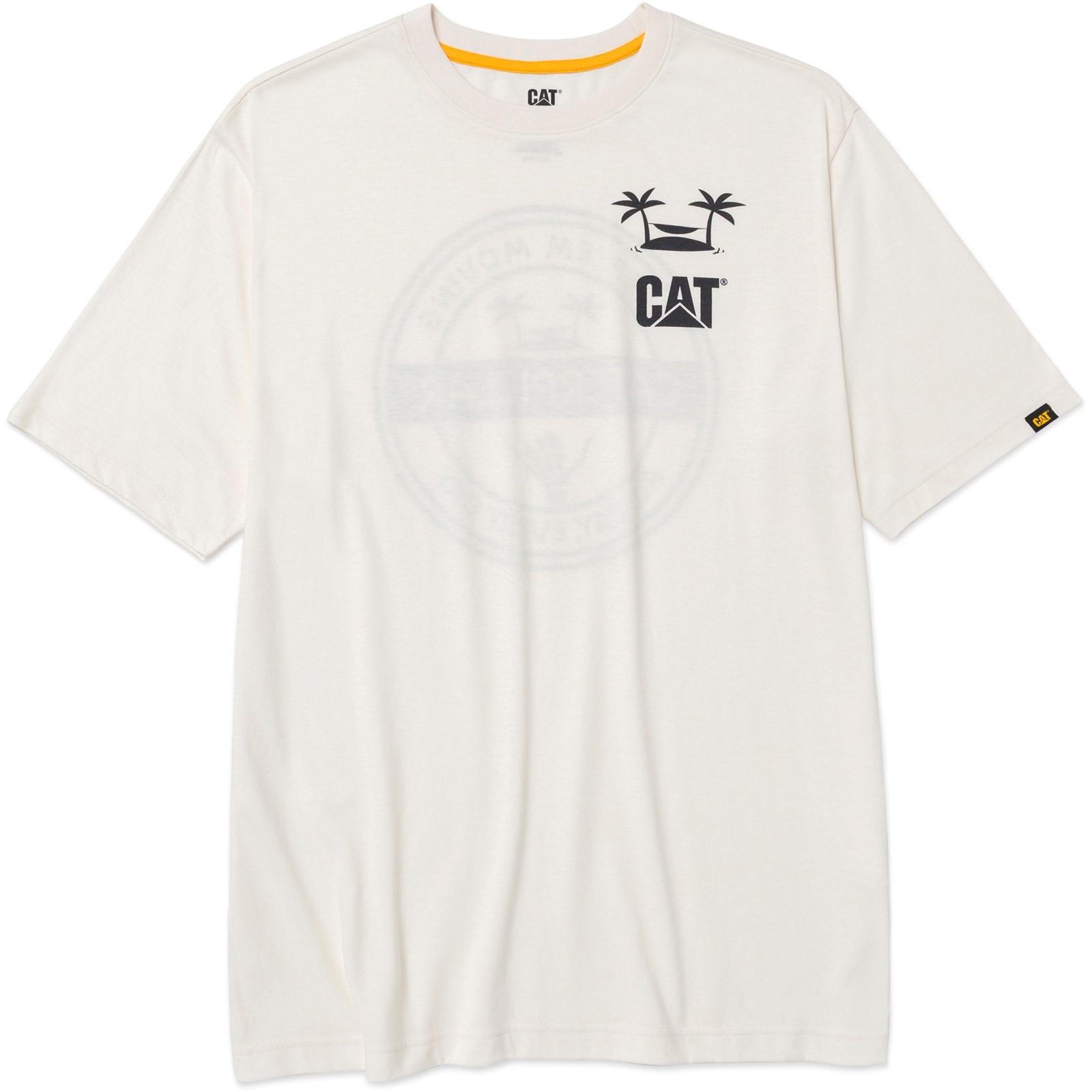 Caterpillar Graphic Tee - Vanilla