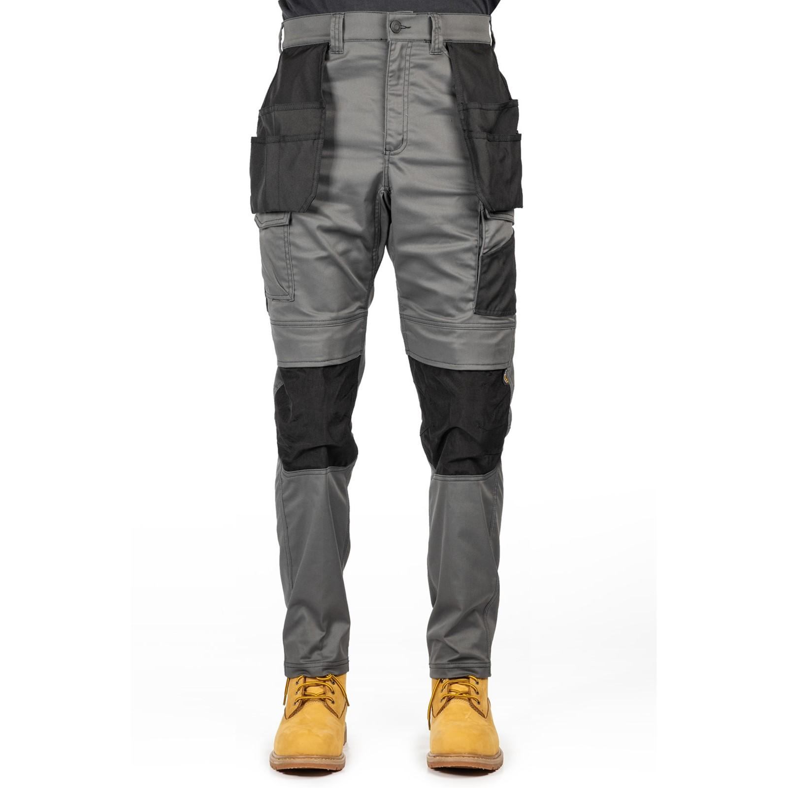 Caterpillar Essential Knee Pocket Stretch Holster Trouser - Dark Shadow in Dark Shadow