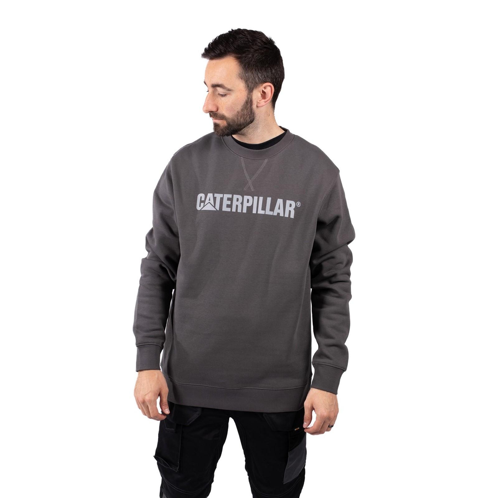 Caterpillar Midweight Crewneck Sweatshirt - Magnet in Magnet