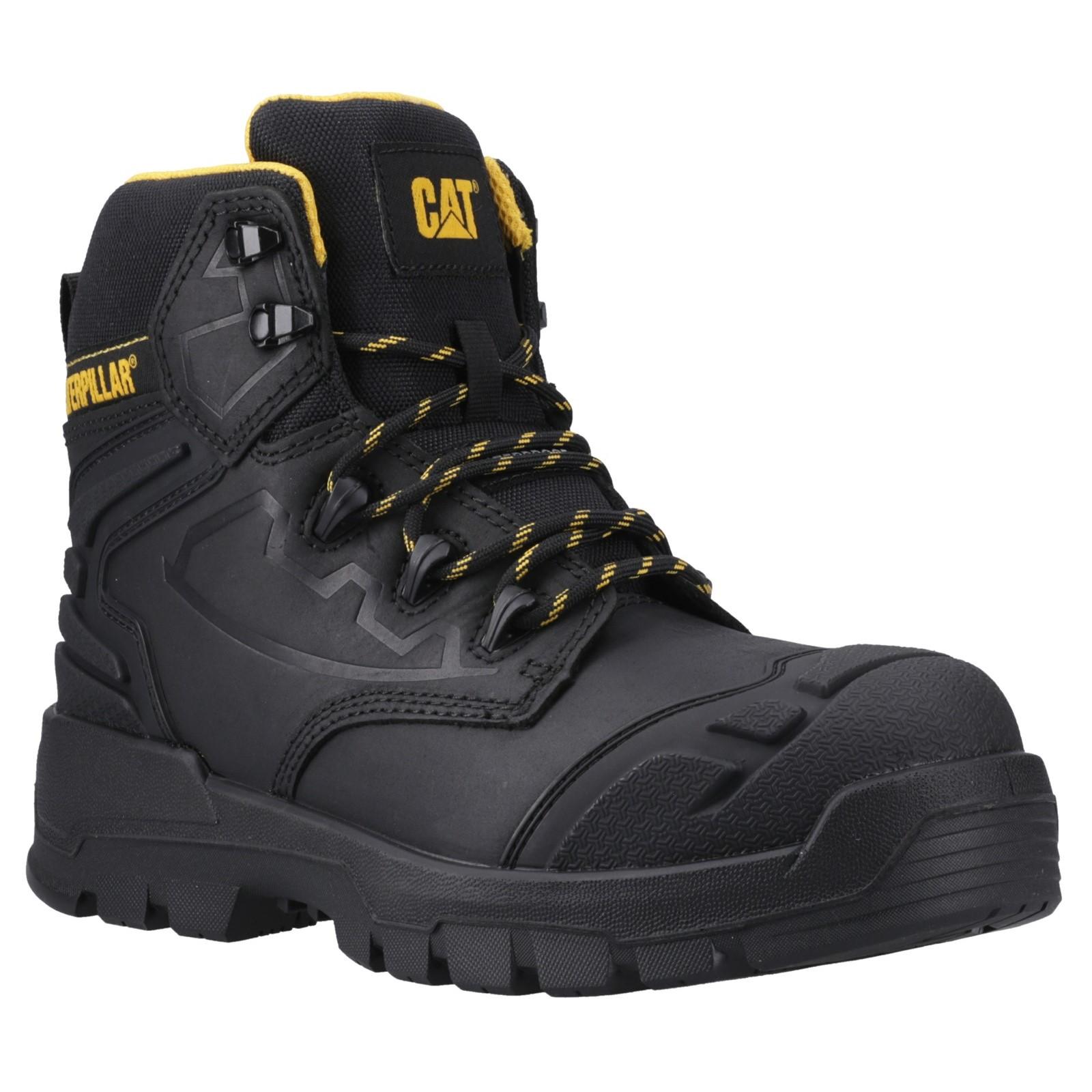 Caterpillar STRIVER XL 6" Safety Boot - Black/Yellow in Black/Yellow