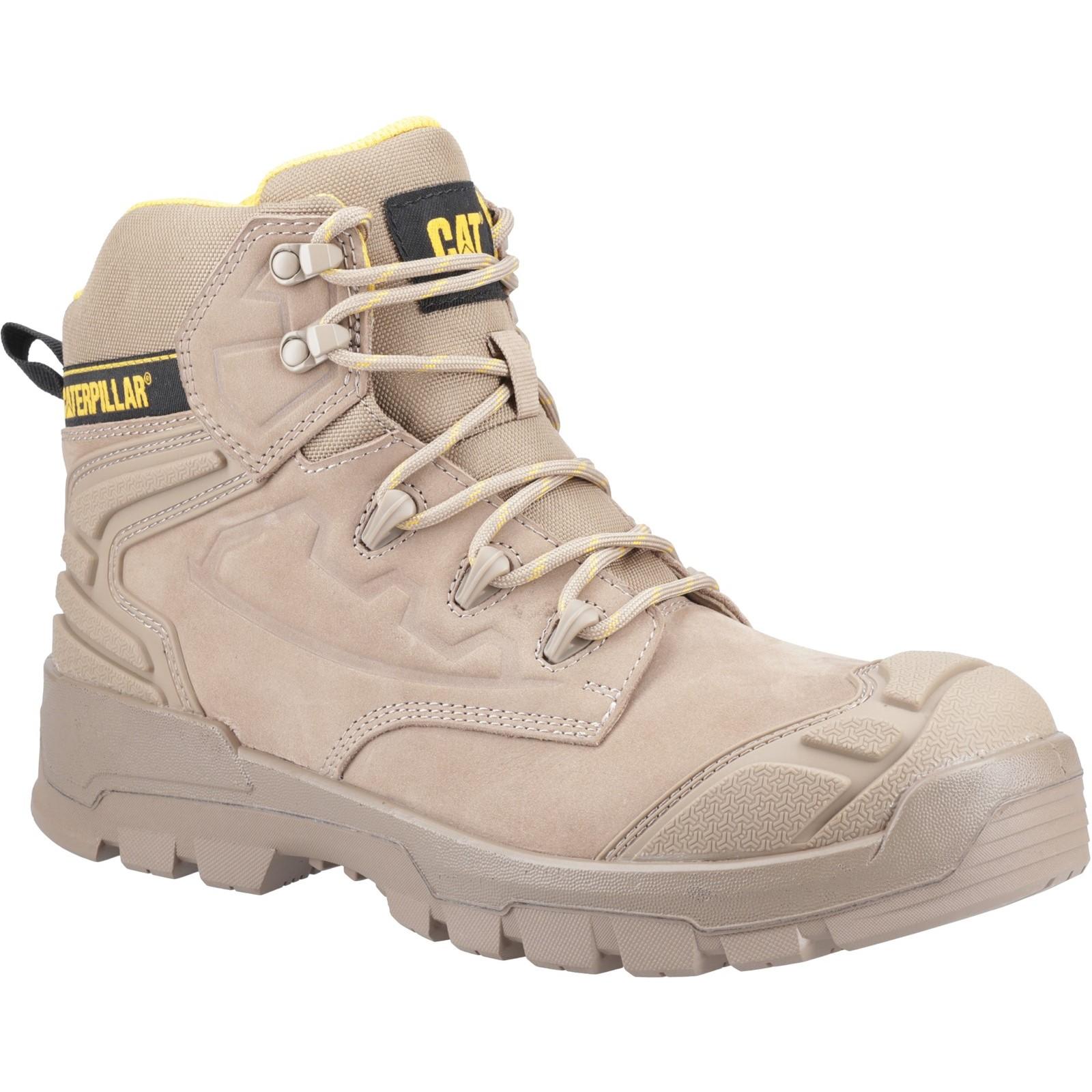 Caterpillar STRIVER XL 6" Safety Boot - Grey/Yellow in Grey/Yellow