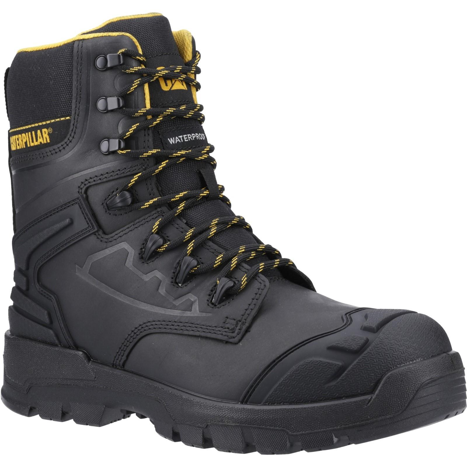Caterpillar STRIVER XL 8" Safety Boot - Black/Yellow in Black/Yellow