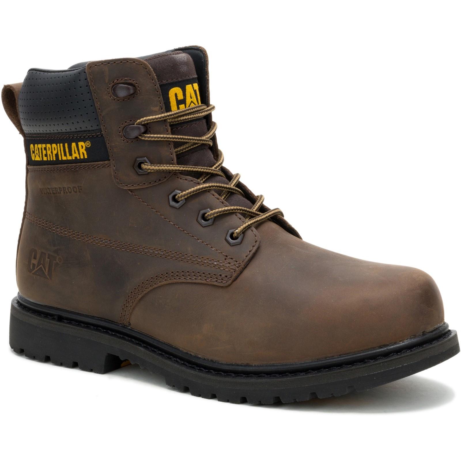 Caterpillar Silva Lace up Occupational Work Boot - Brown in Brown