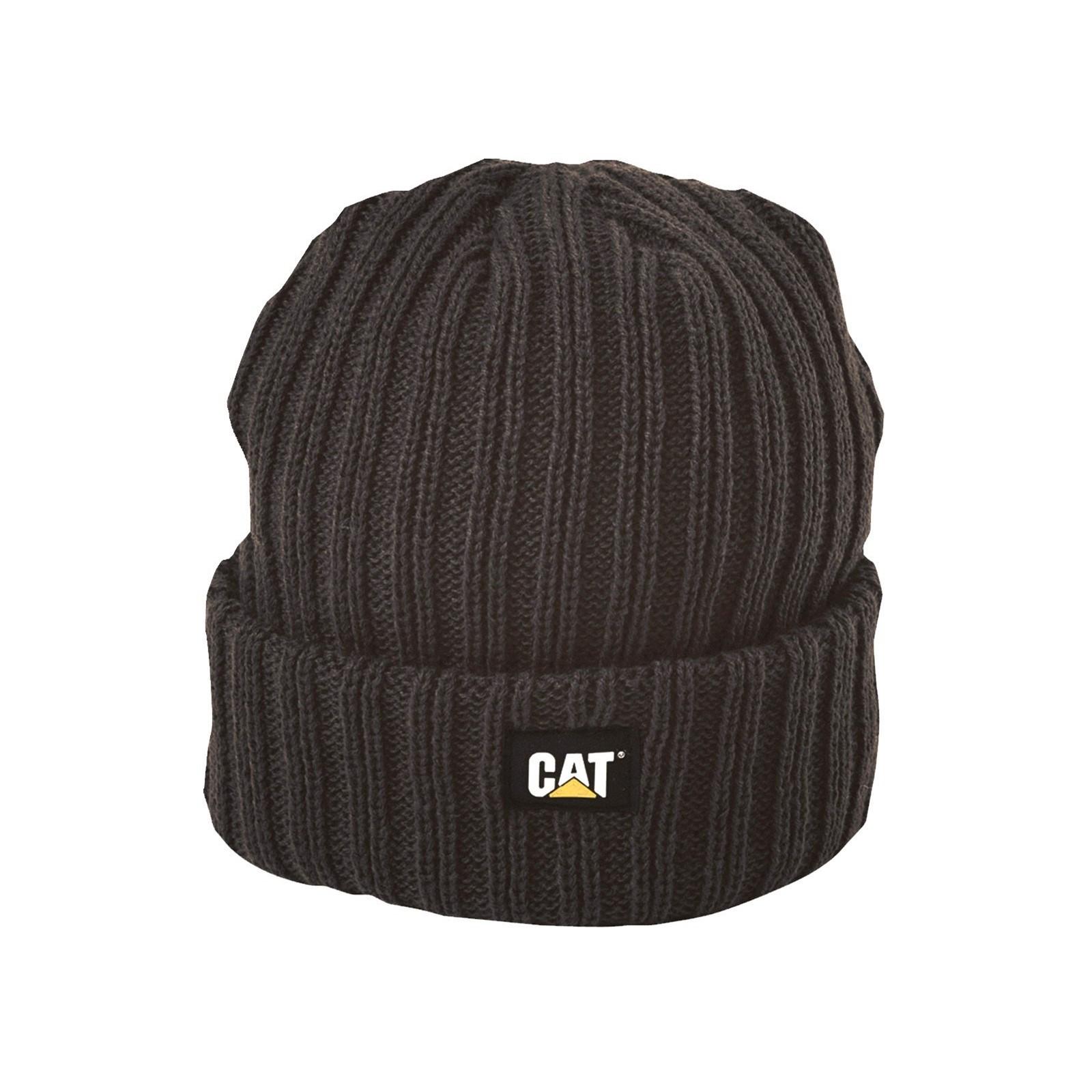 Caterpillar Rib Watch Cap - Black