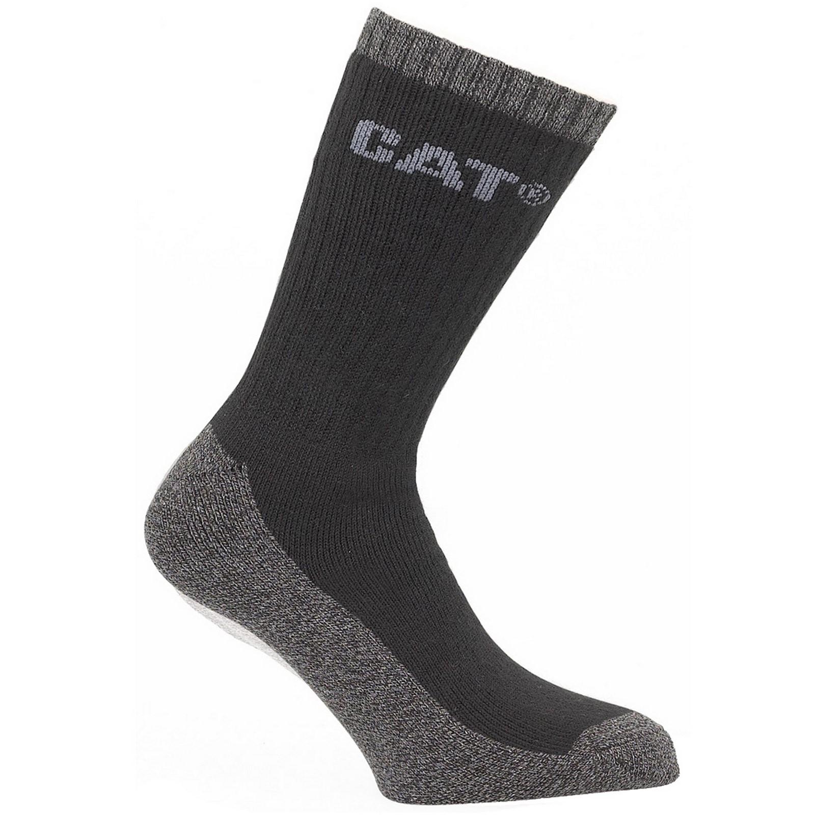 Caterpillar Thermo Socks - 2 Pair Pack - Black 11x14