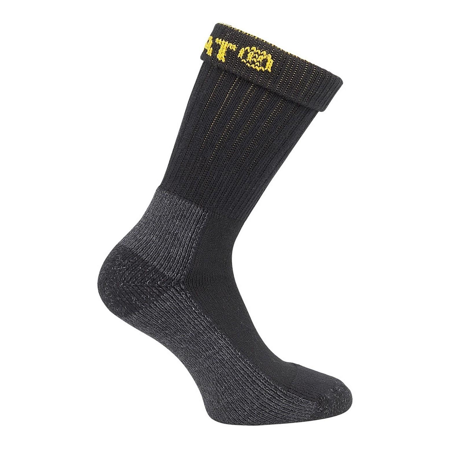 Caterpillar Industrial Work Sock 2 Pack - Black 6x11