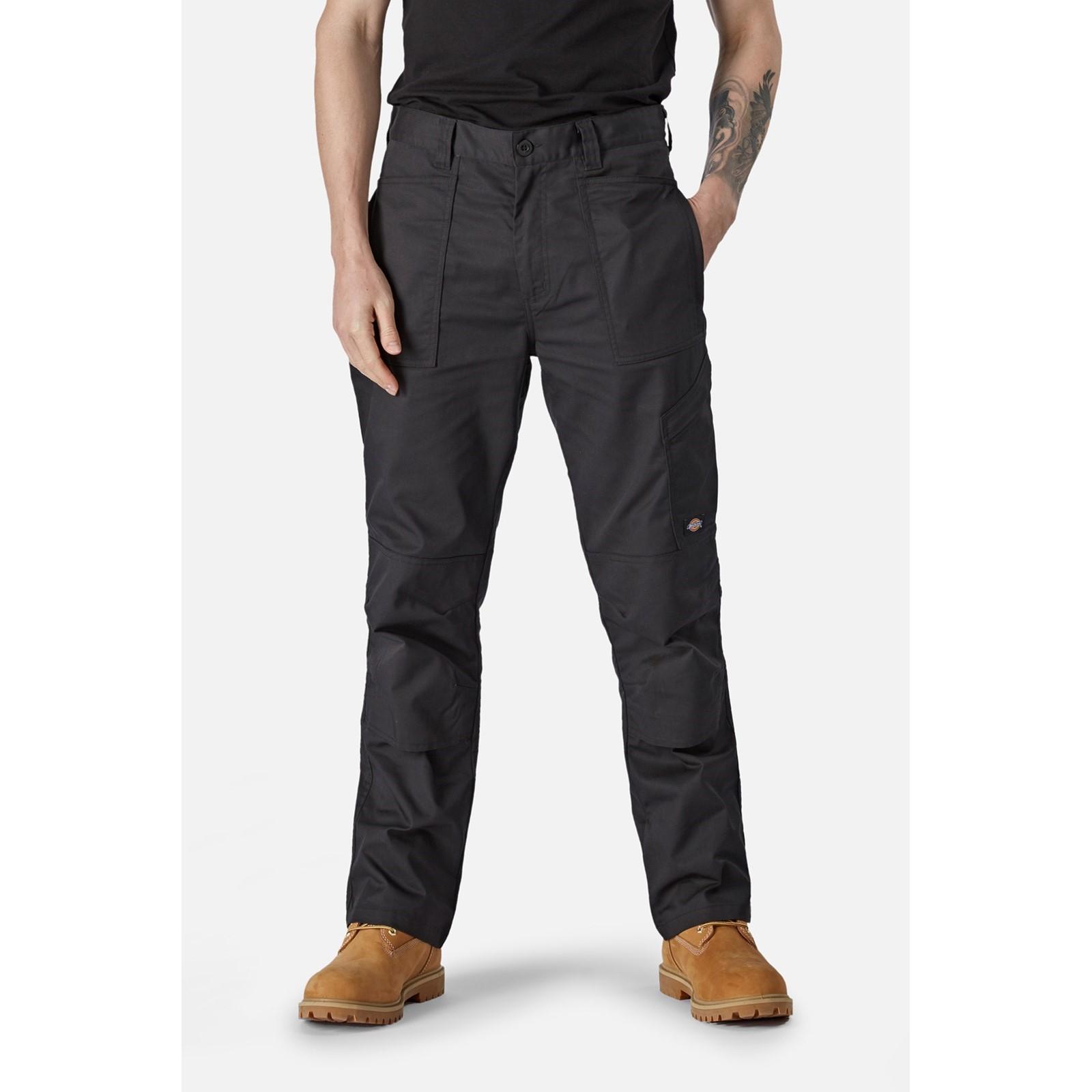 Dickies Action Flex Trouser - Black in Black