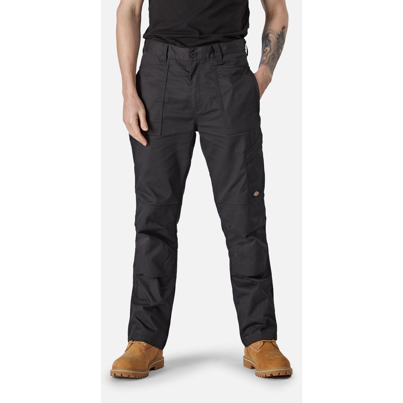 Dickies Action Flex Trouser II - Black in Black