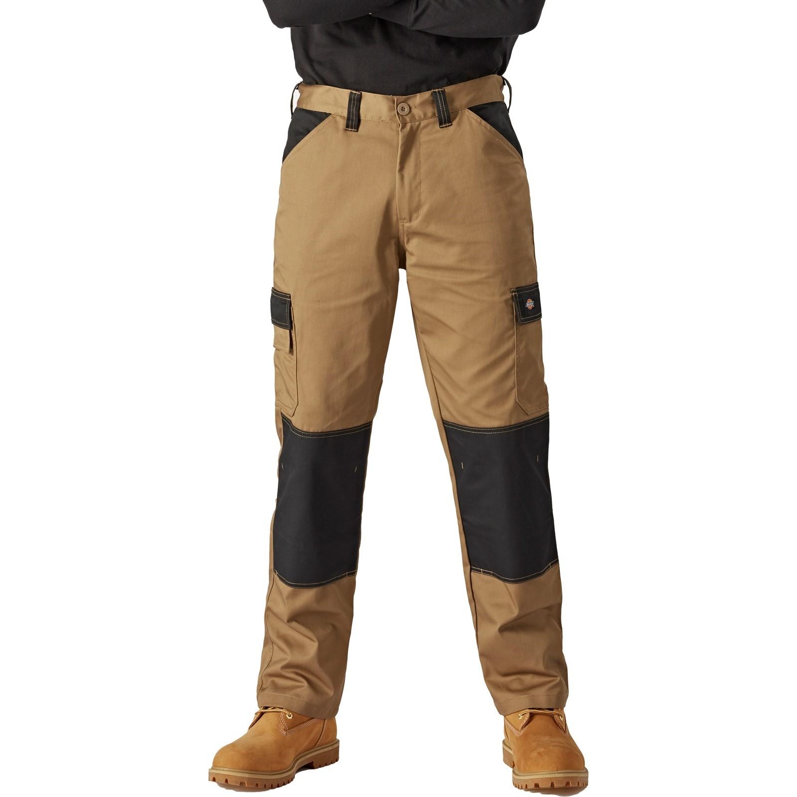 Dickies Everyday Trousers - Khaki/Black in Khaki/Black