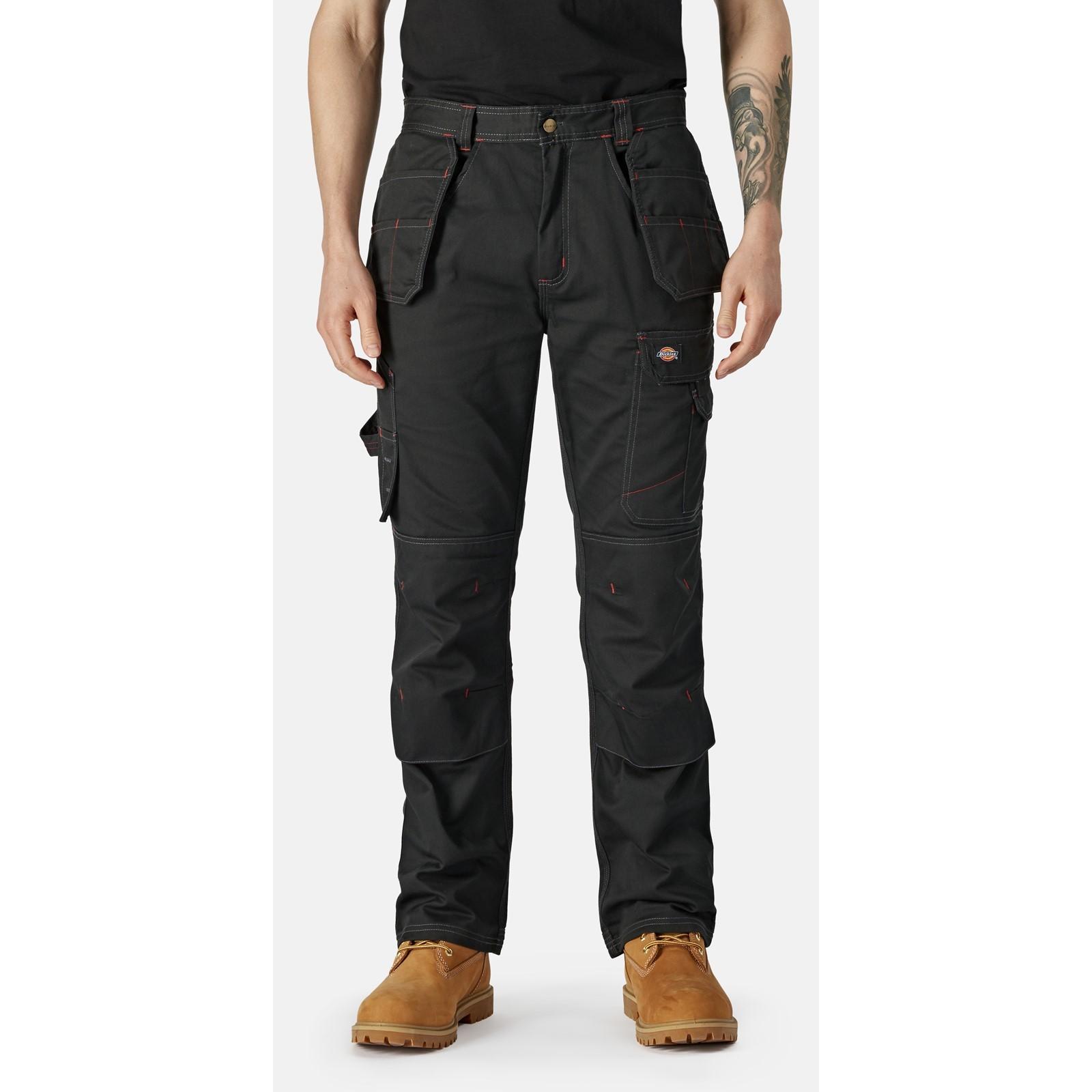Dickies Redhawk Pro Trousers - Black in Black