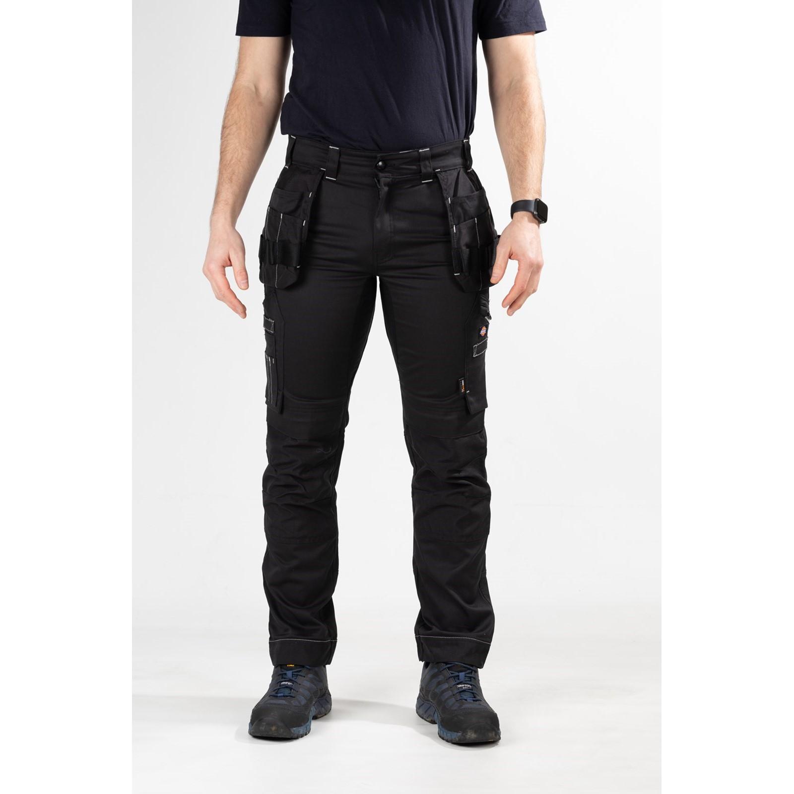 Dickies Holster Universal FLEX Trouser - Black in Black