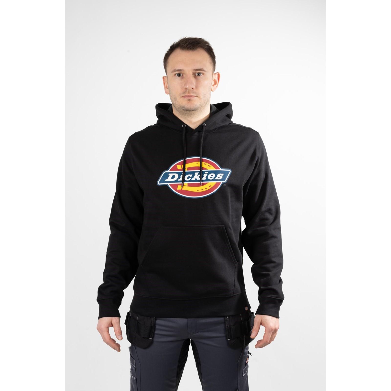 Dickies Logo Graphic Fleece Hoodie - Black