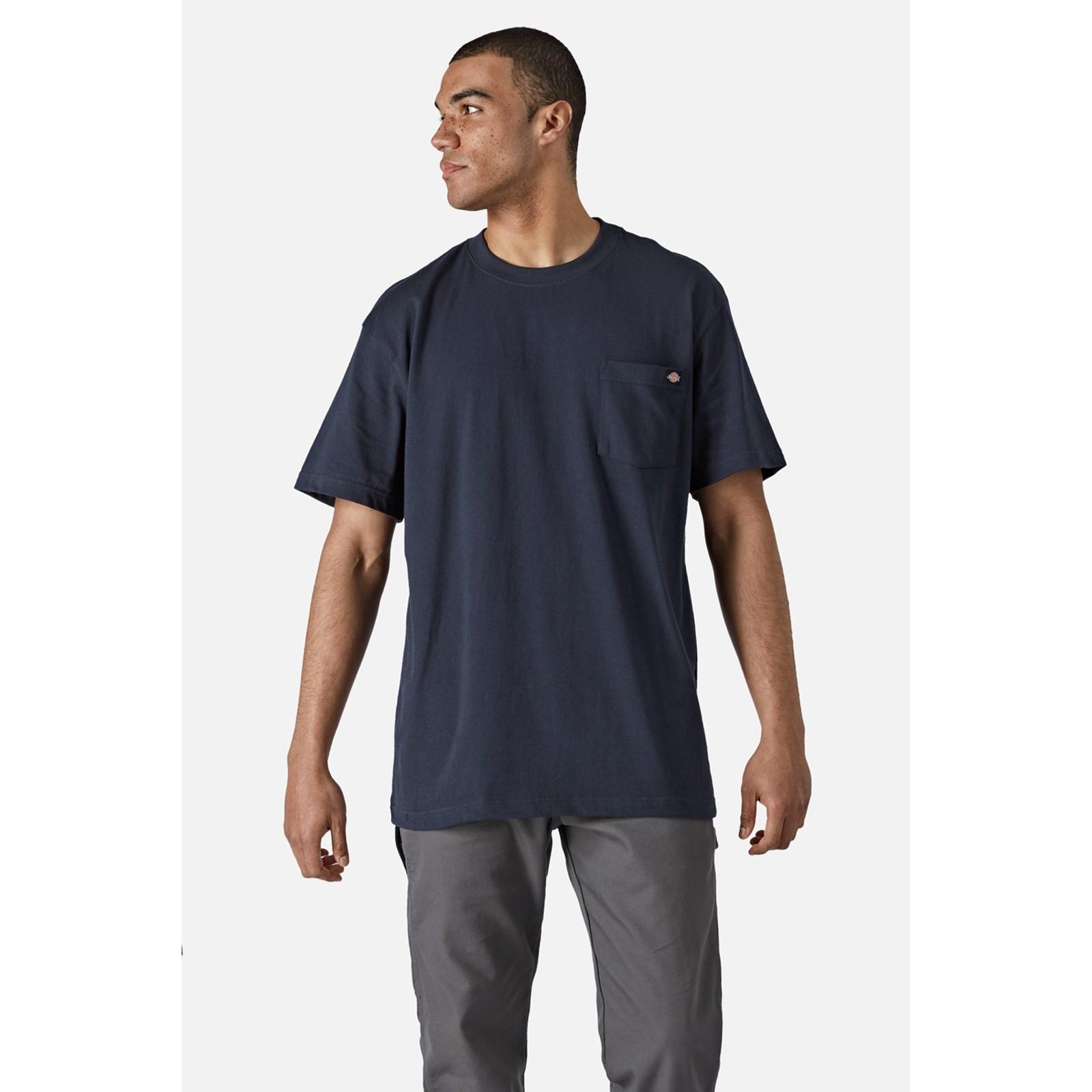 Dickies Short Sleeve Cotton T-Shirt - Navy Blue