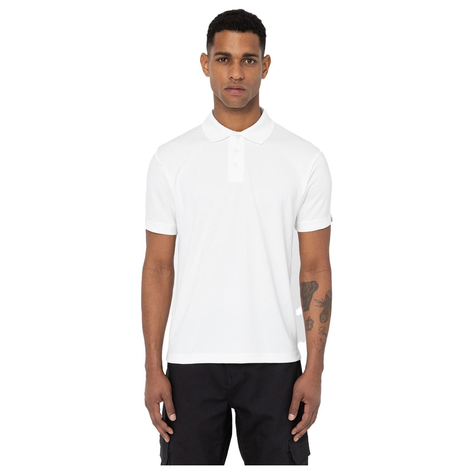 Dickies Everyday Polo Shirt - White in White