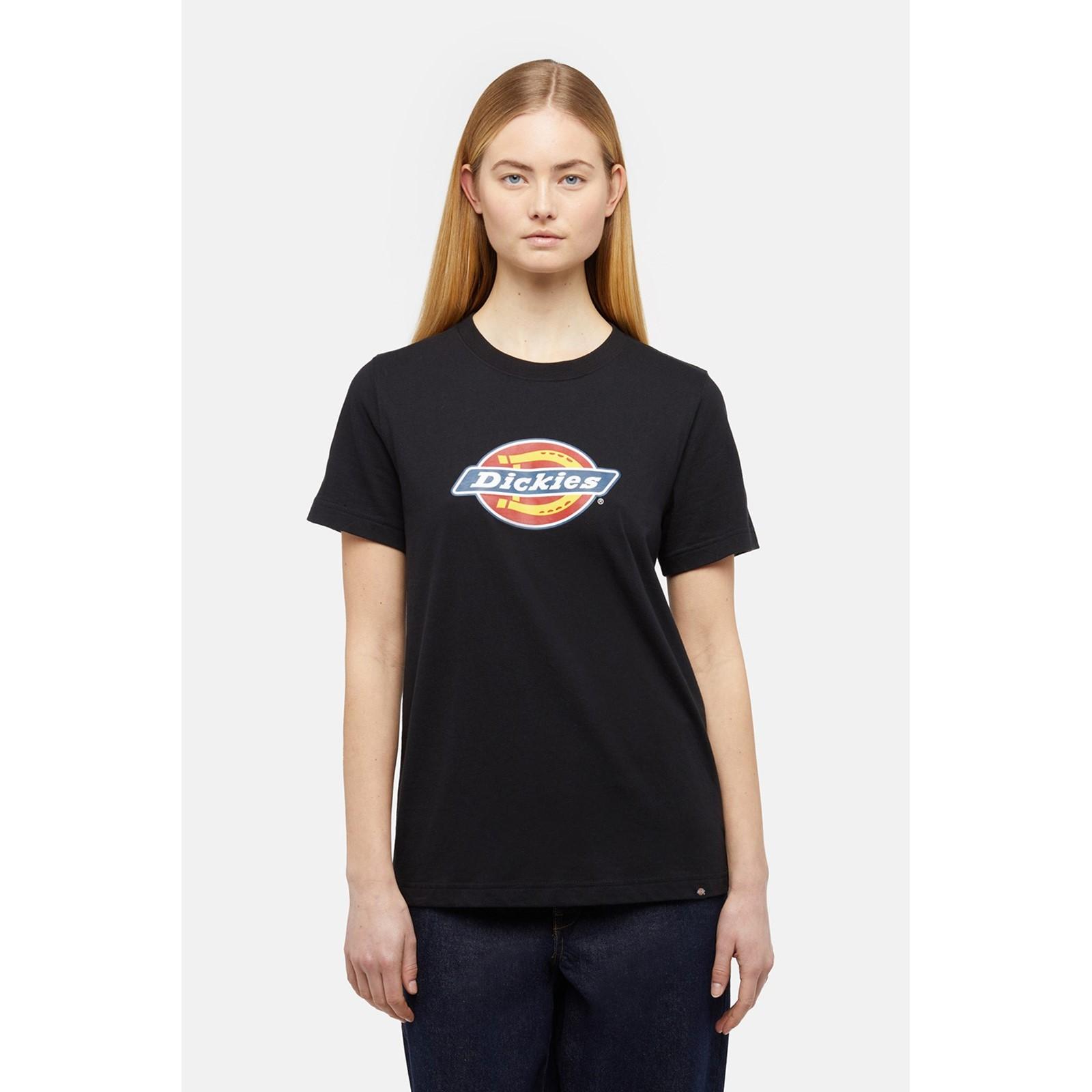 Dickies Heavyweight Tricolor Logo Tee - Black