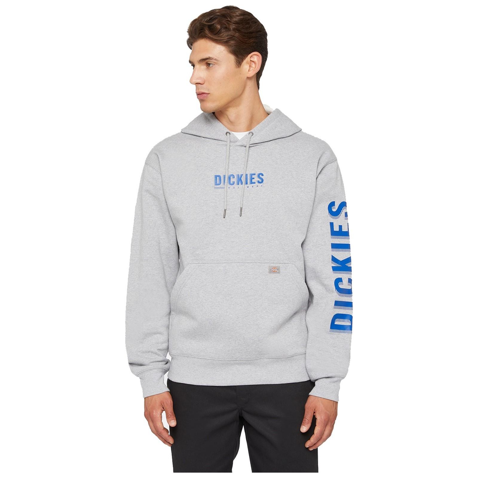 Dickies Graphic Pullover Fleece - Heather Grey