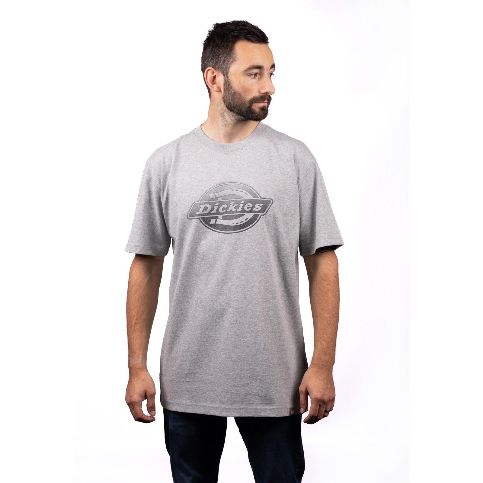 Dickies Dickies SS Logo Graphic Tee 2 - Heather Grey in Heather Grey