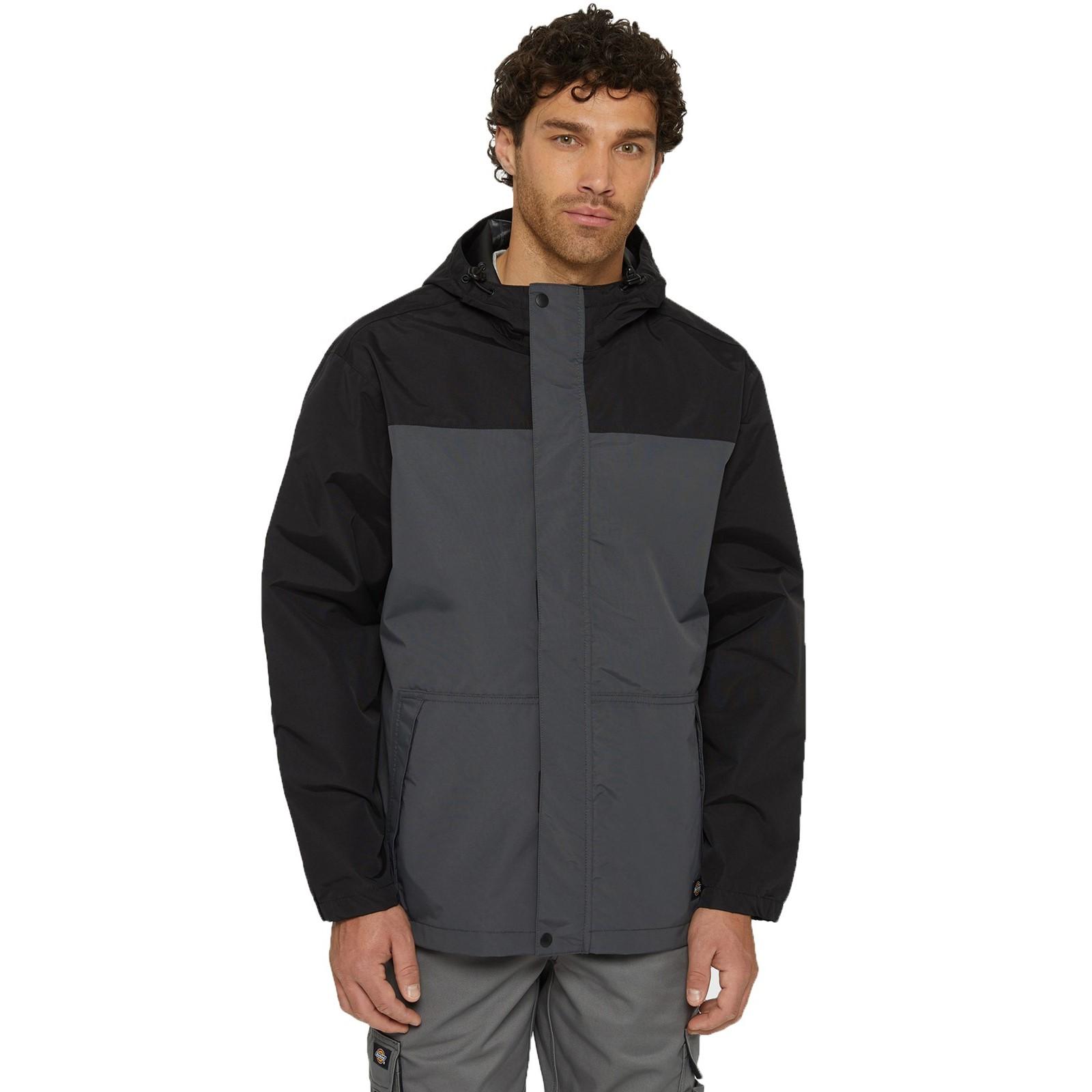 Dickies Waterproof Rain Jacket - Charcoal in Charcoal