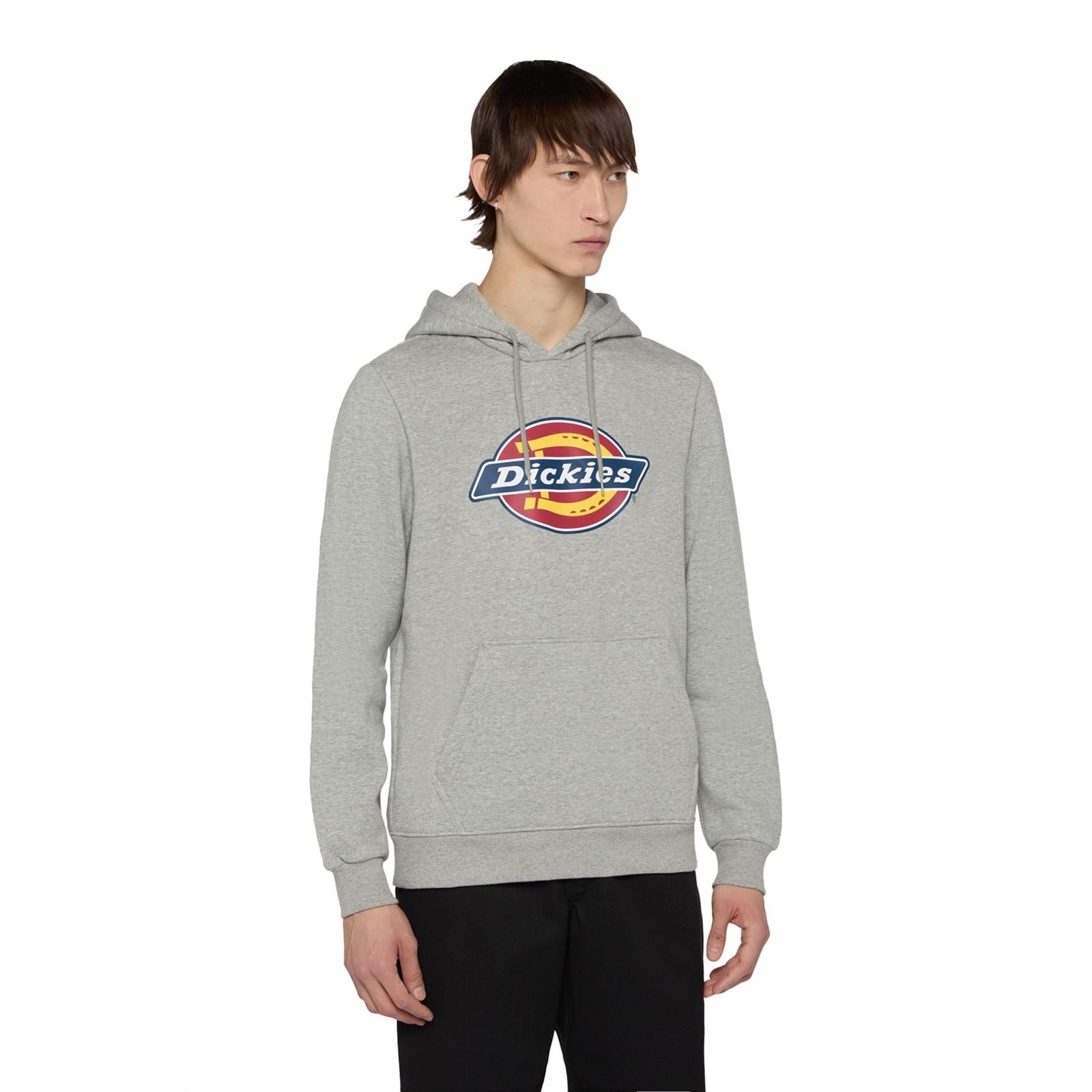 Dickies Icon Logo Hoodie - Grey Melange