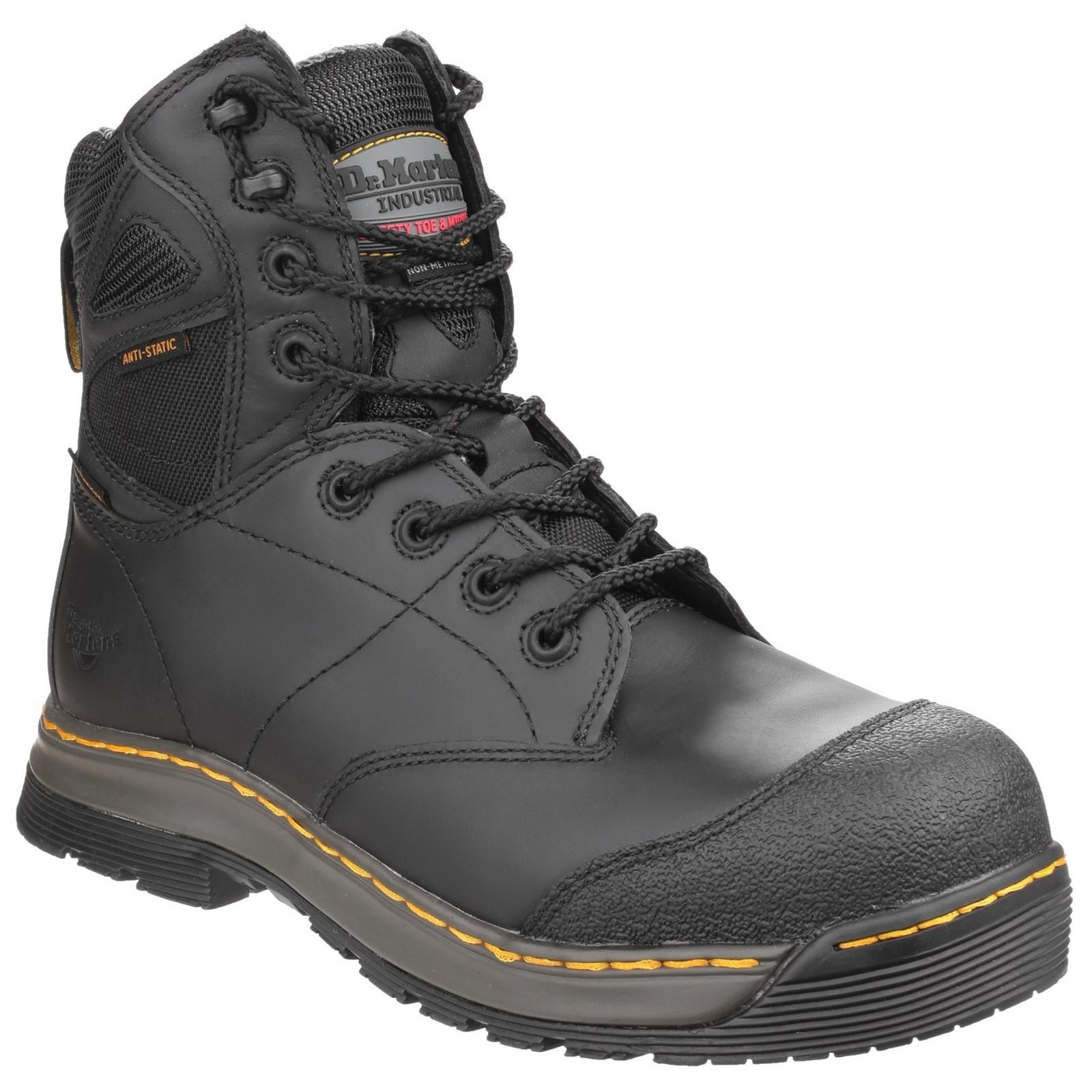 Dr Martens Dr Martens Torrent St 8 Tie Boot New Dallas Hydro - Black in Black