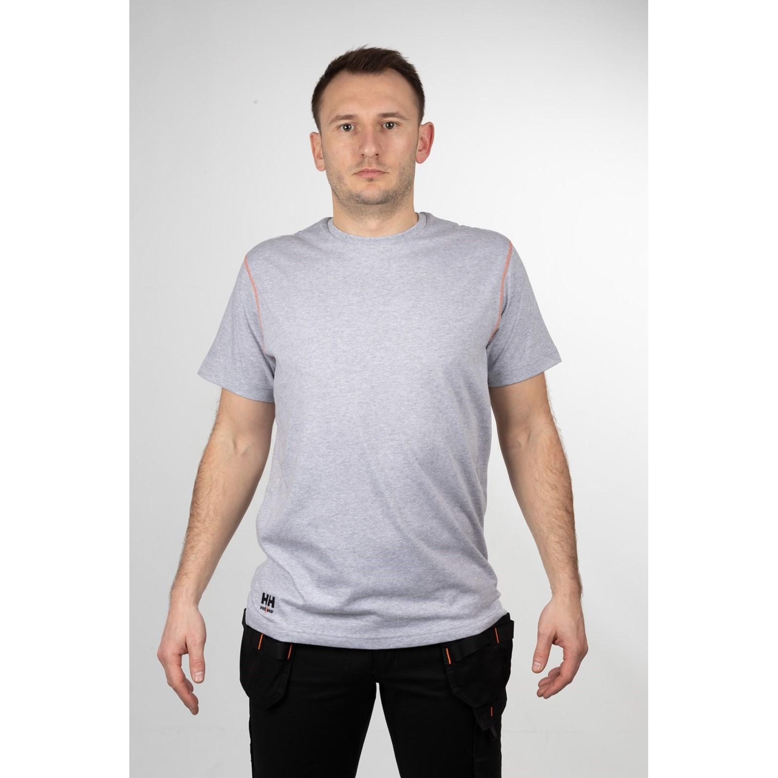 Helly Hansen Workwear Oxford T-Shirt - Grey Melange