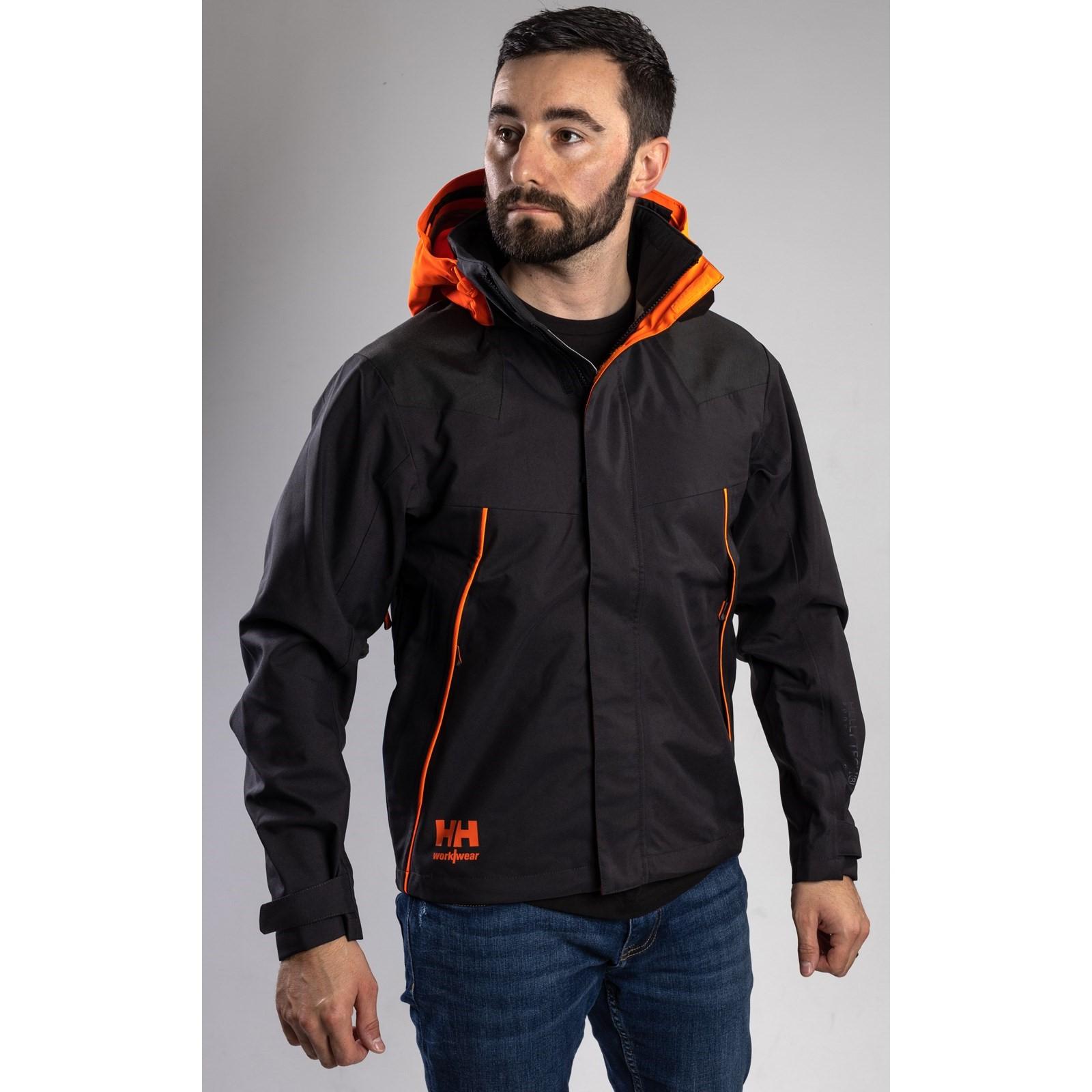 Helly Hansen Workwear Chelsea Evolution Shell Jacket - Ebony in Ebony