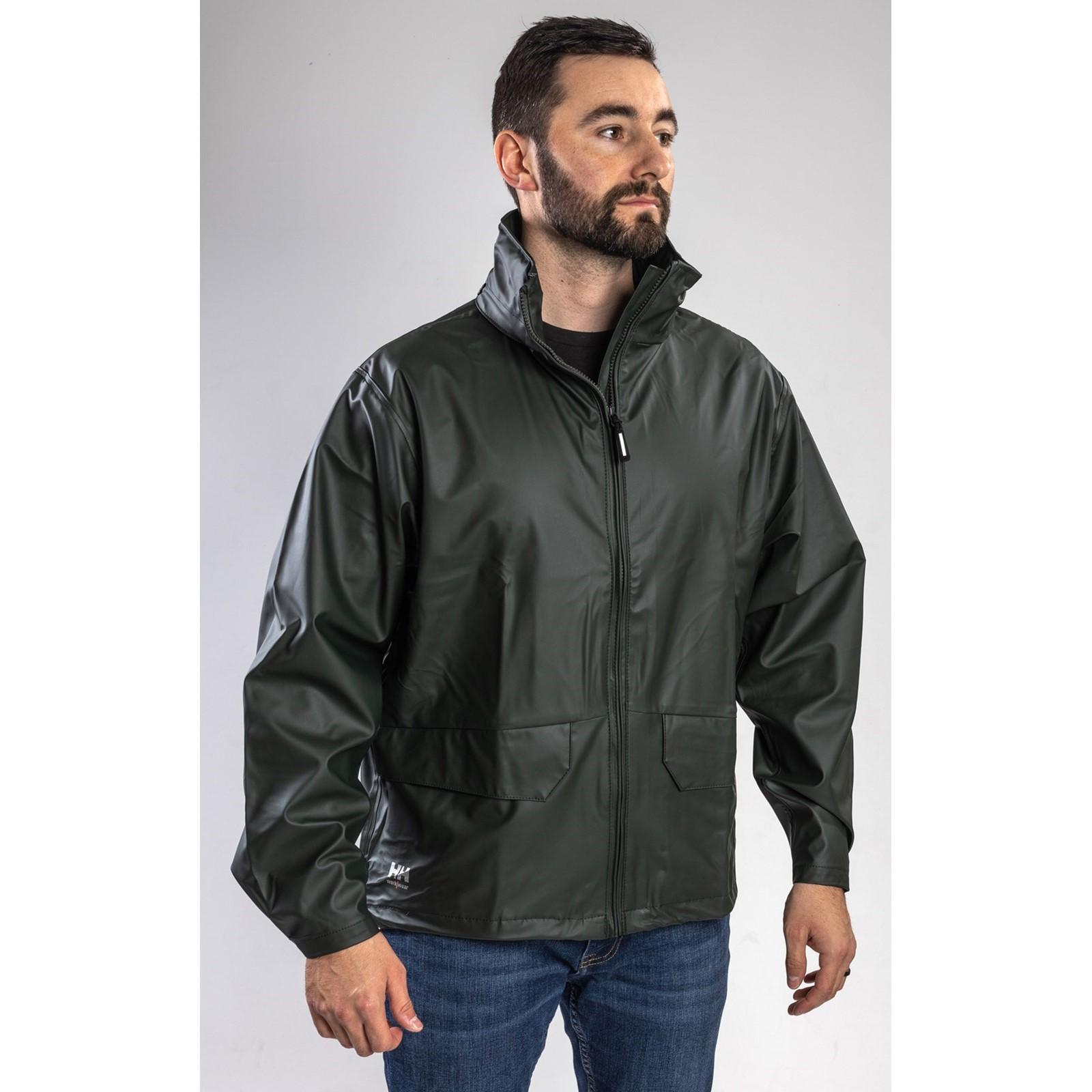 Helly Hansen Workwear Voss Jacket - Dark Green in Dark Green