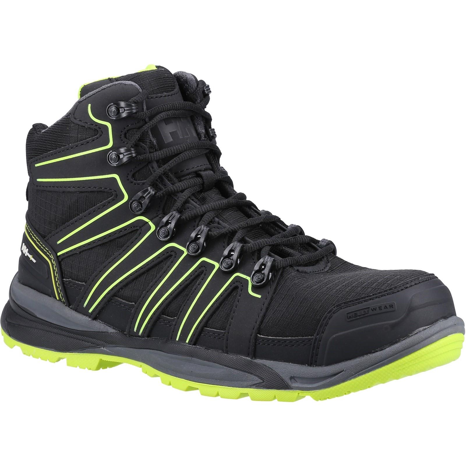 Helly Hansen Workwear Addvis Mid S3 Safety Boot - Black/Yellow in Black/Yellow