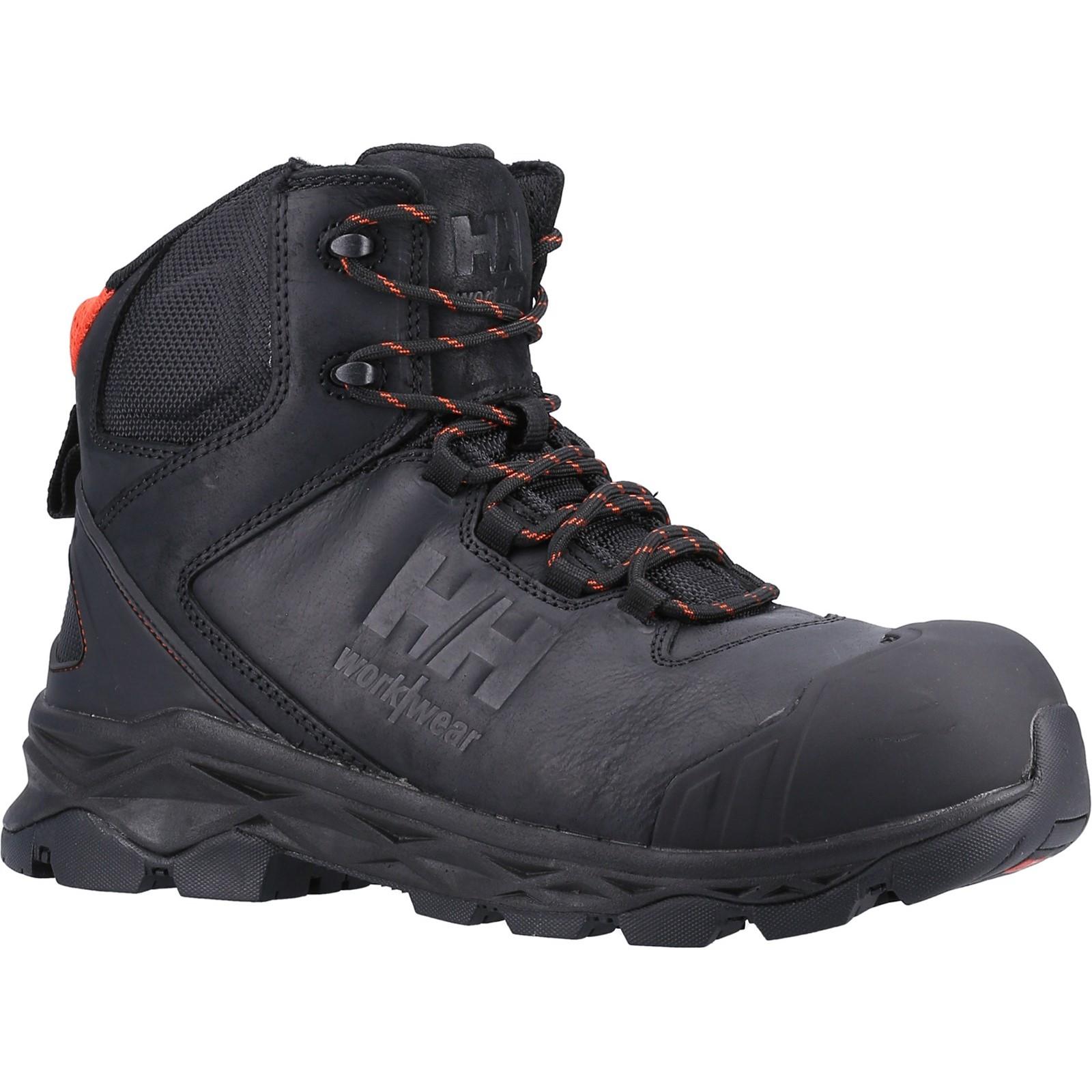 Helly Hansen Workwear Oxford Mid S3 Safety Boot - Black in Black