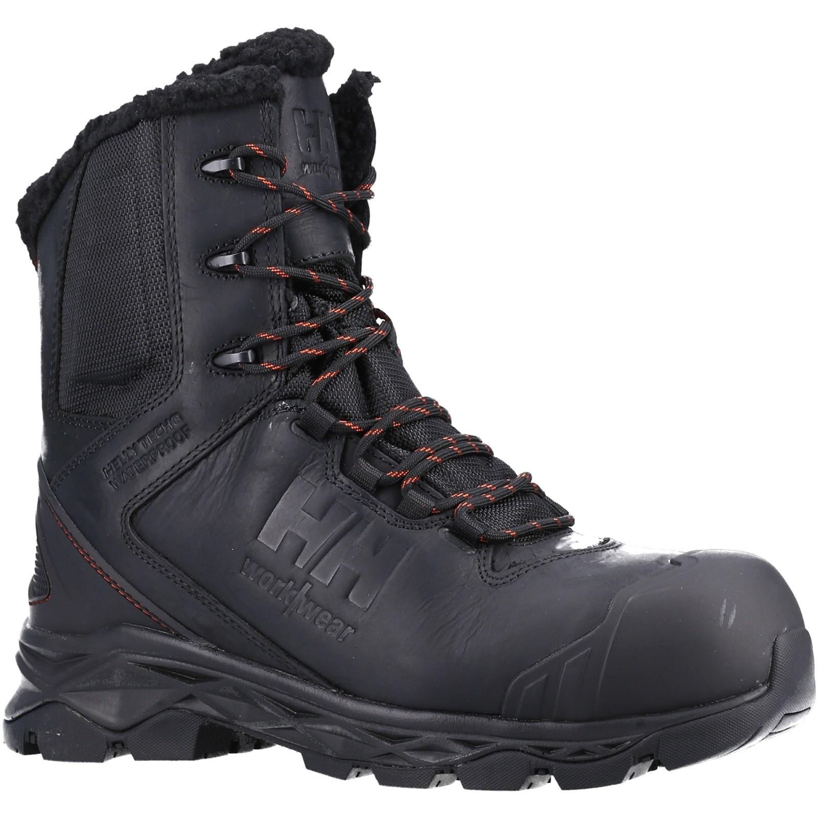Helly Hansen Workwear Oxford Winter Tall Side-Zip S3 Safety Boot - Black in Black