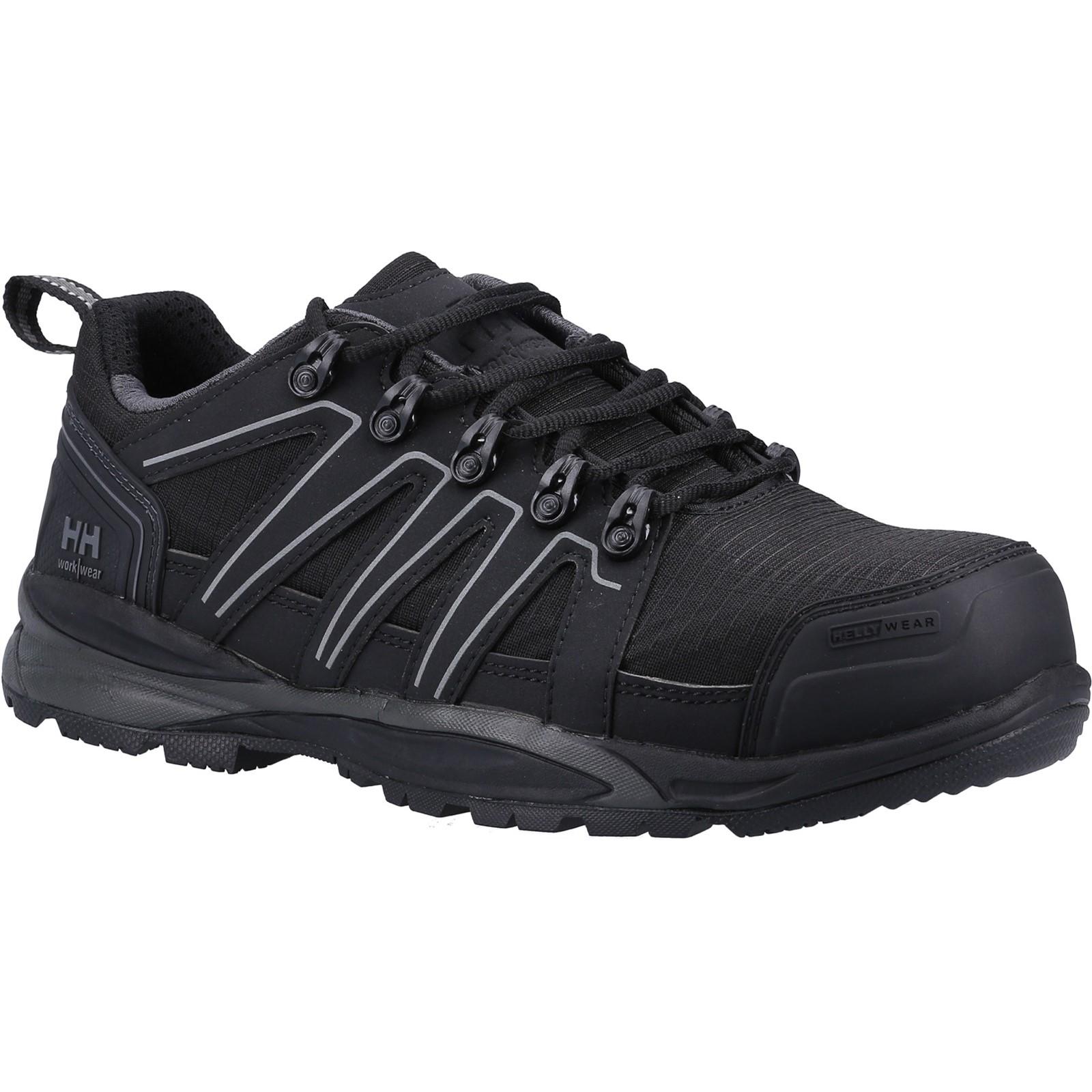 Helly Hansen Workwear Manchester Low S3 Safety Trainer - Black/Grey in Black/Grey