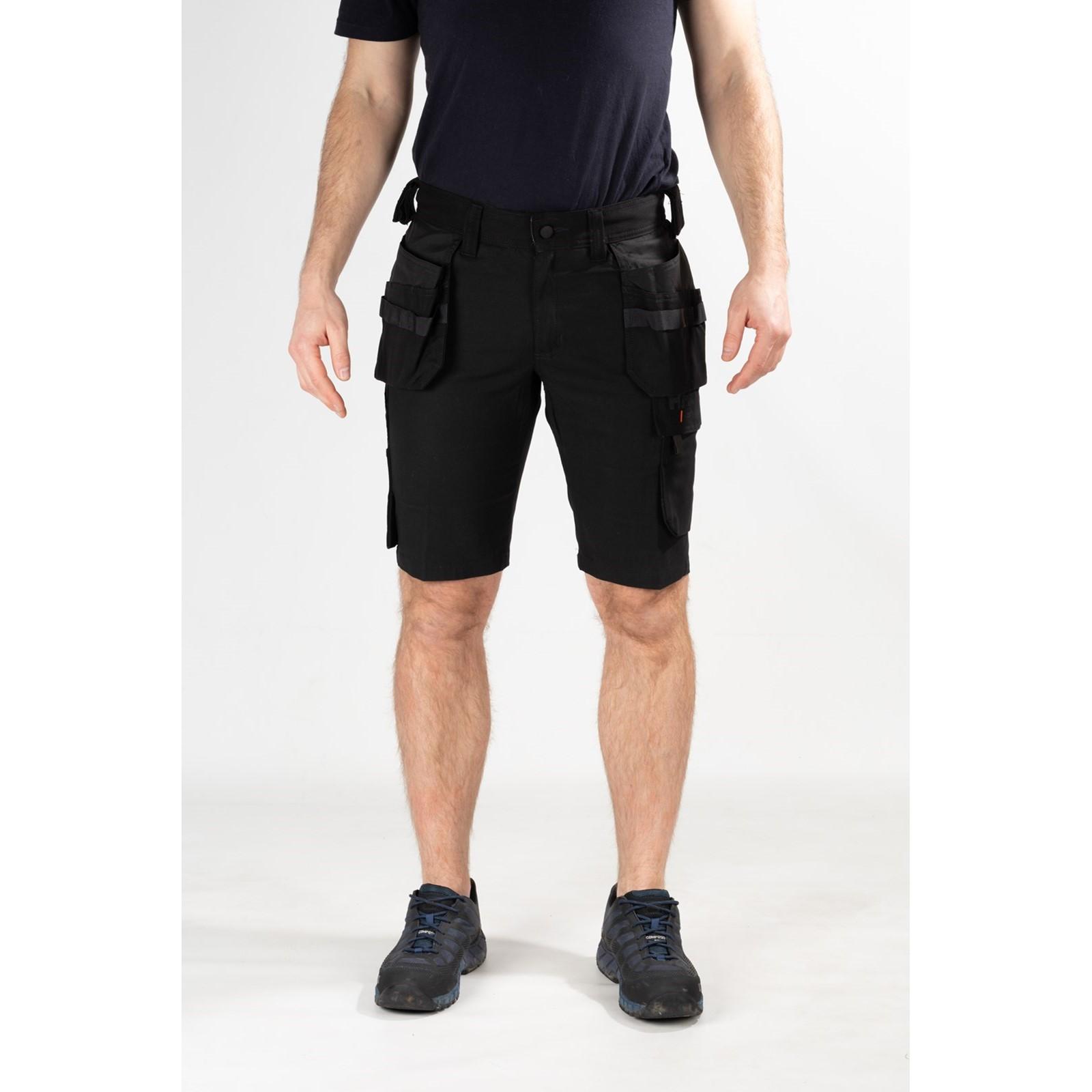 Helly Hansen Workwear Oxford Construction Shorts - Black
