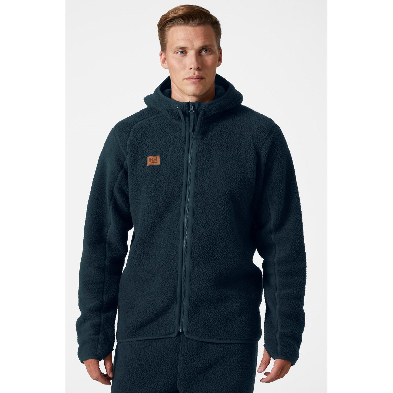 Helly Hansen Workwear Heritage Pile Hoodie - Navy