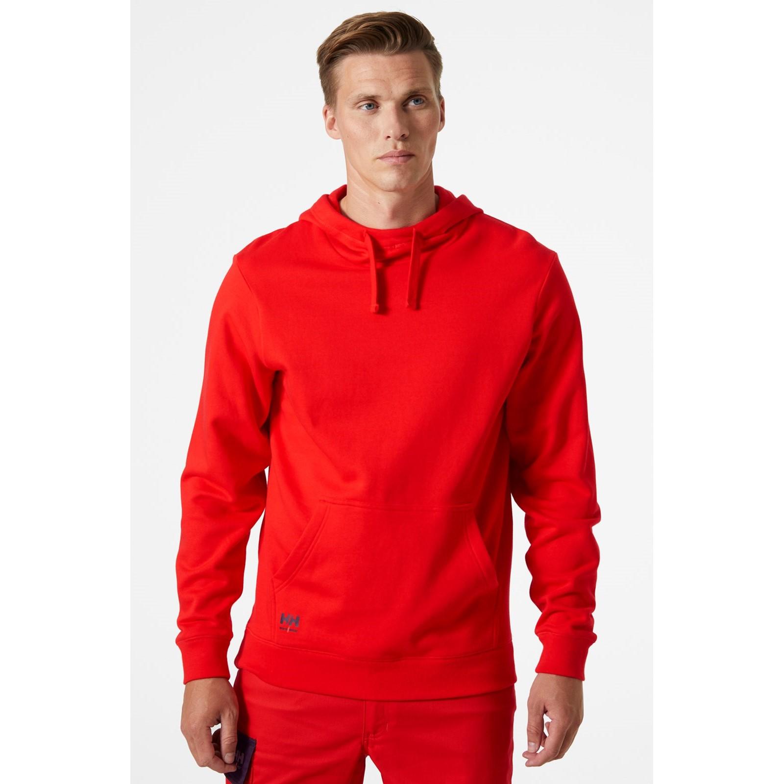 Helly Hansen Workwear Manchester Hoodie - Alert Red