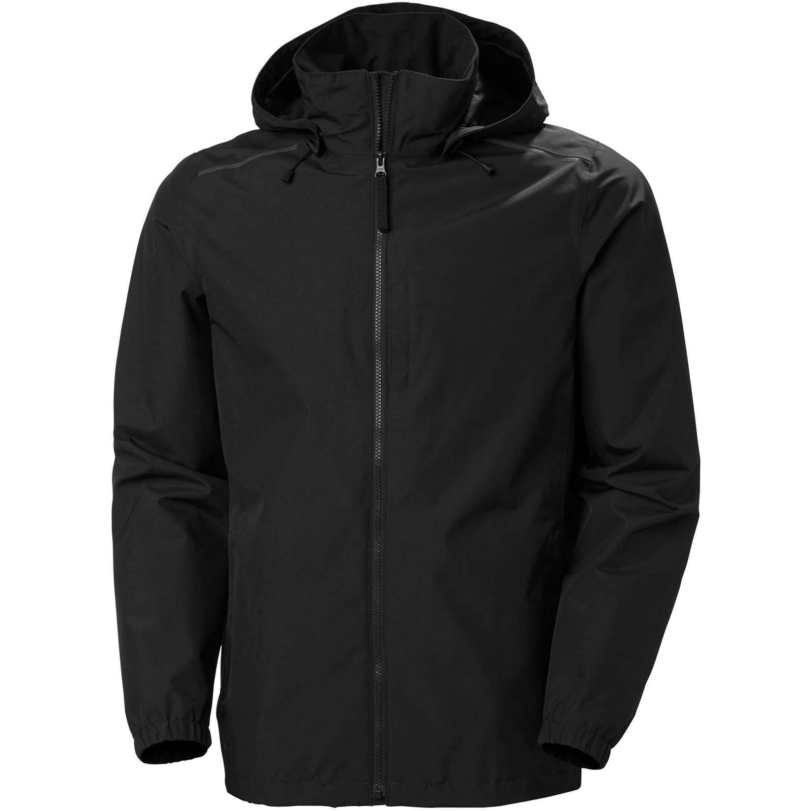 Helly Hansen Workwear Manchester 2.0 Shell Jacket - Black in Black