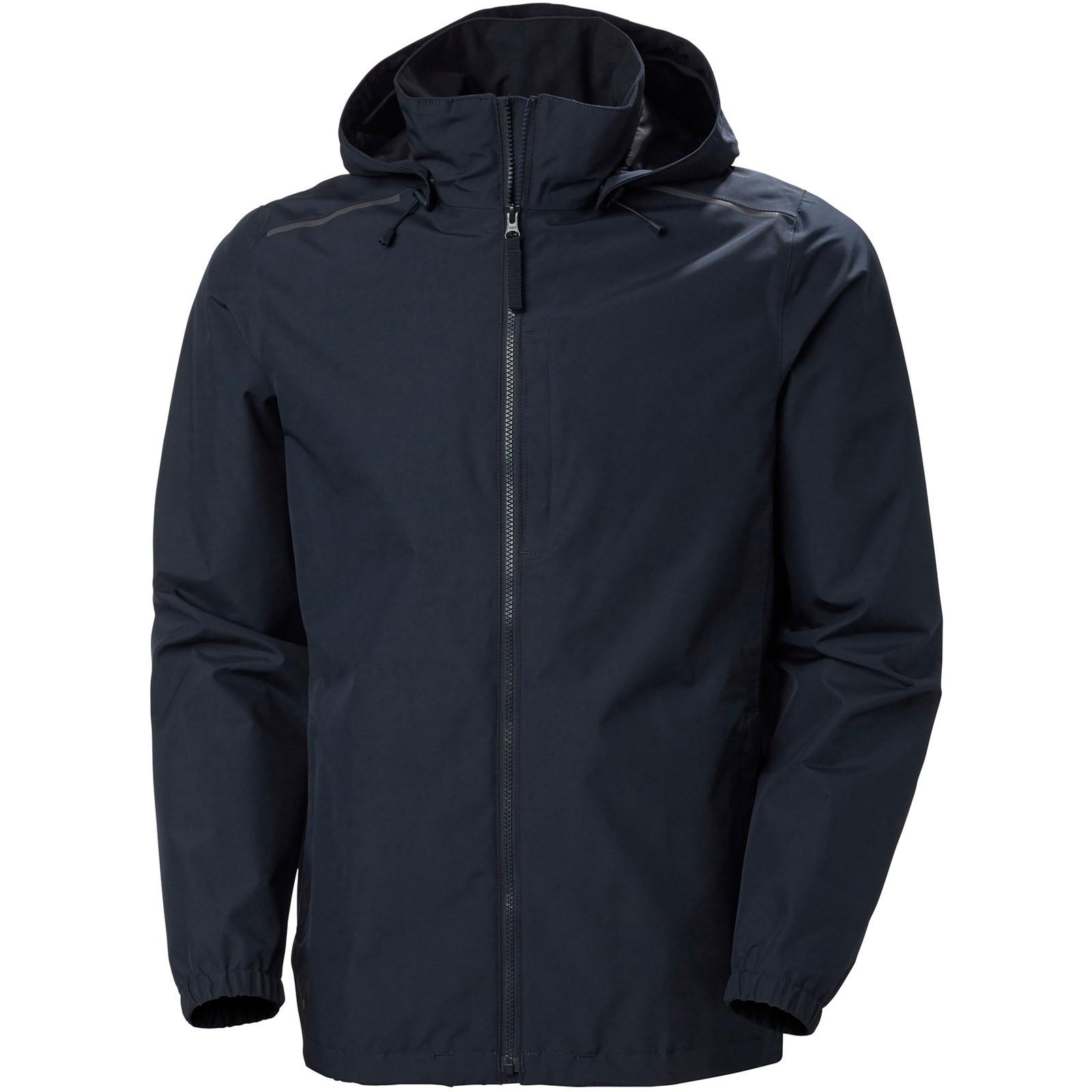 Helly Hansen Workwear Manchester 2.0 Shell Jacket - Navy in Navy