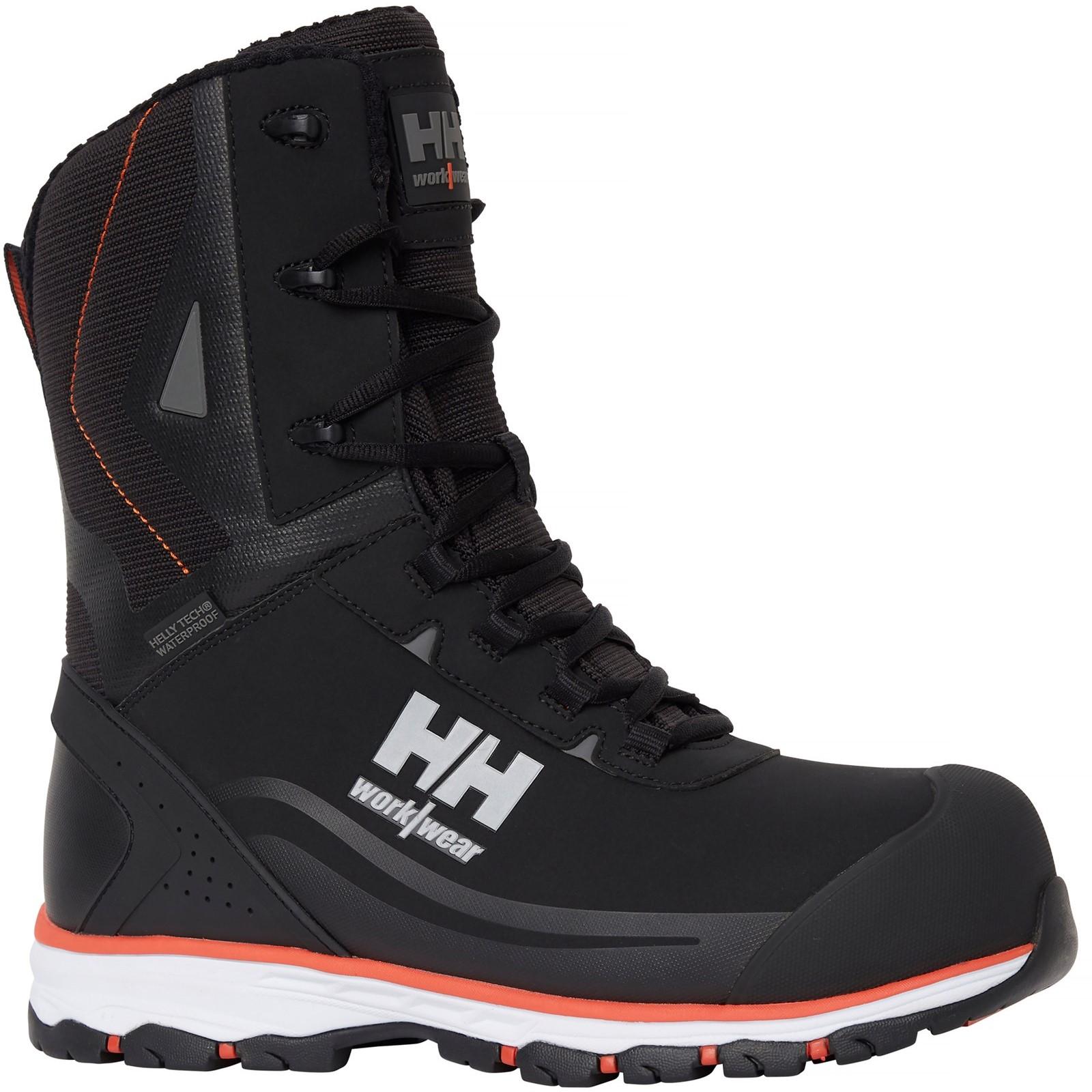 Helly Hansen Workwear Chelsea Evo 2 Winter Tall - Black/Orange in Black/Orange