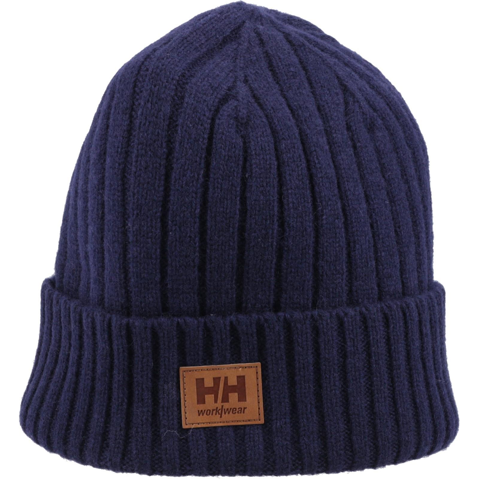 Helly Hansen Workwear Classic Wool Cuff Beanie - Navy in Navy