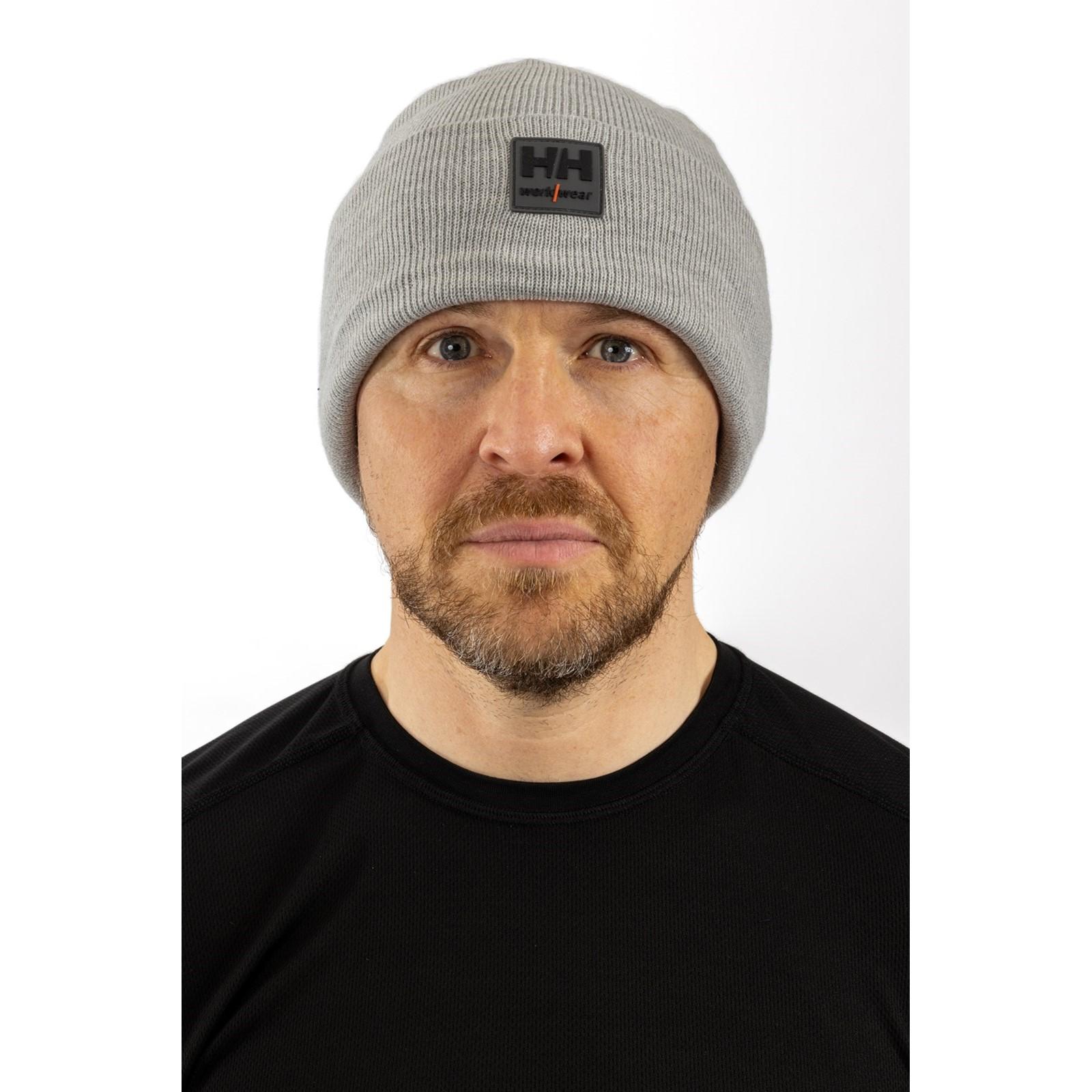 Helly Hansen Workwear Helly Hansen Workwear Kensington Beanie - Grey Melange in Grey Melange