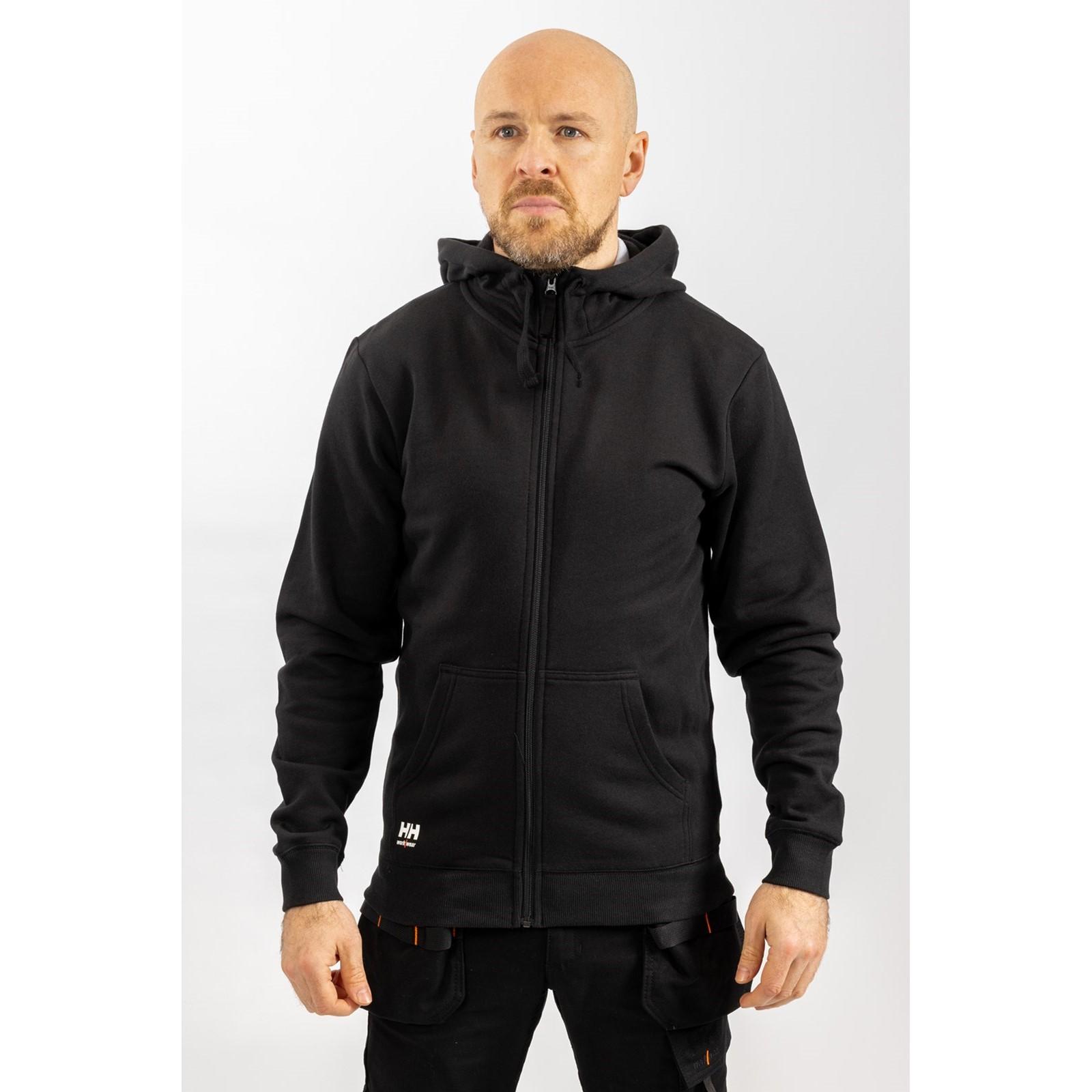 Helly Hansen Workwear Manchester Zip Hoodie - Black